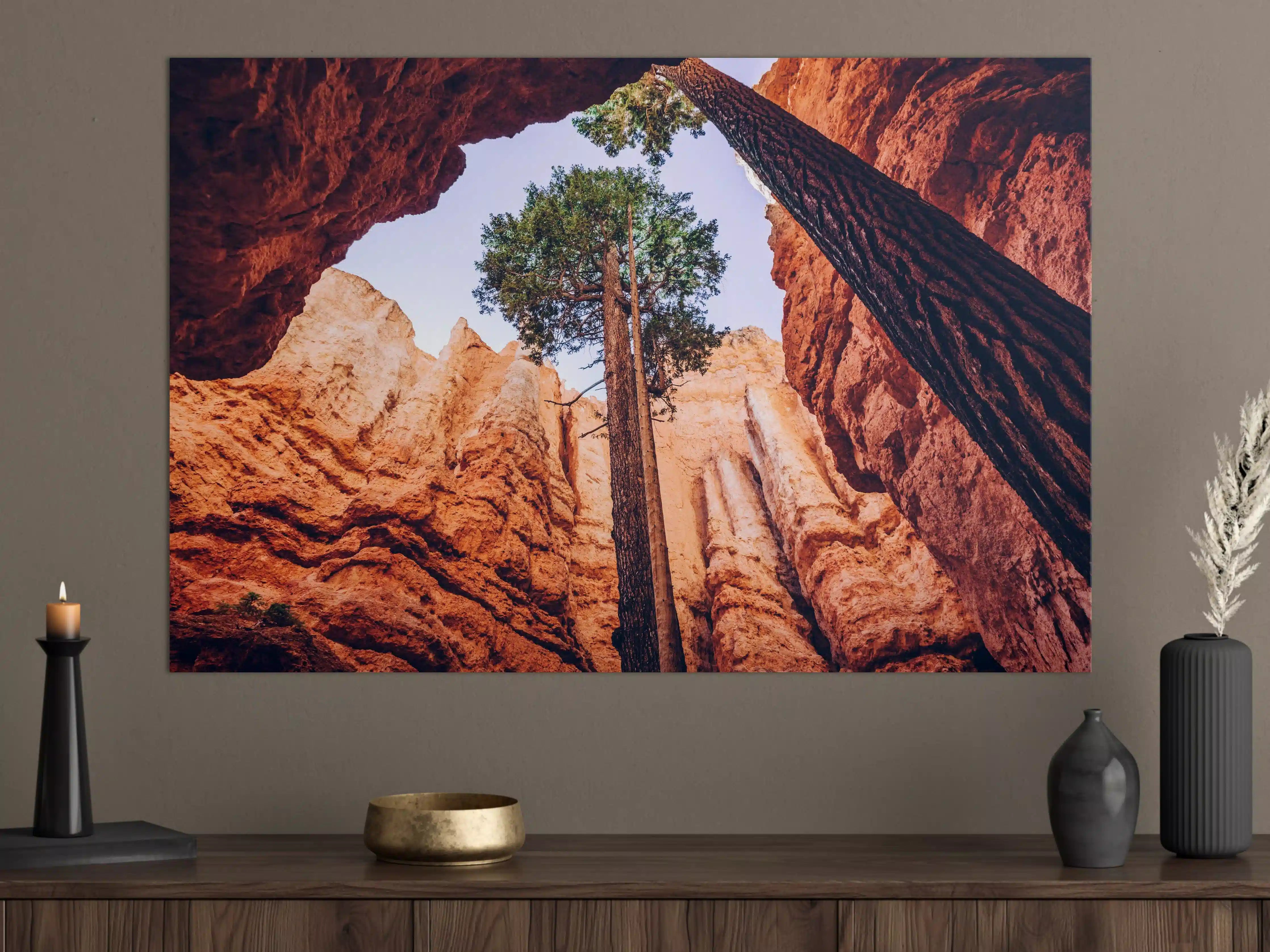 Große Wandbilder - Bryce Canyon Rötliche Felsen