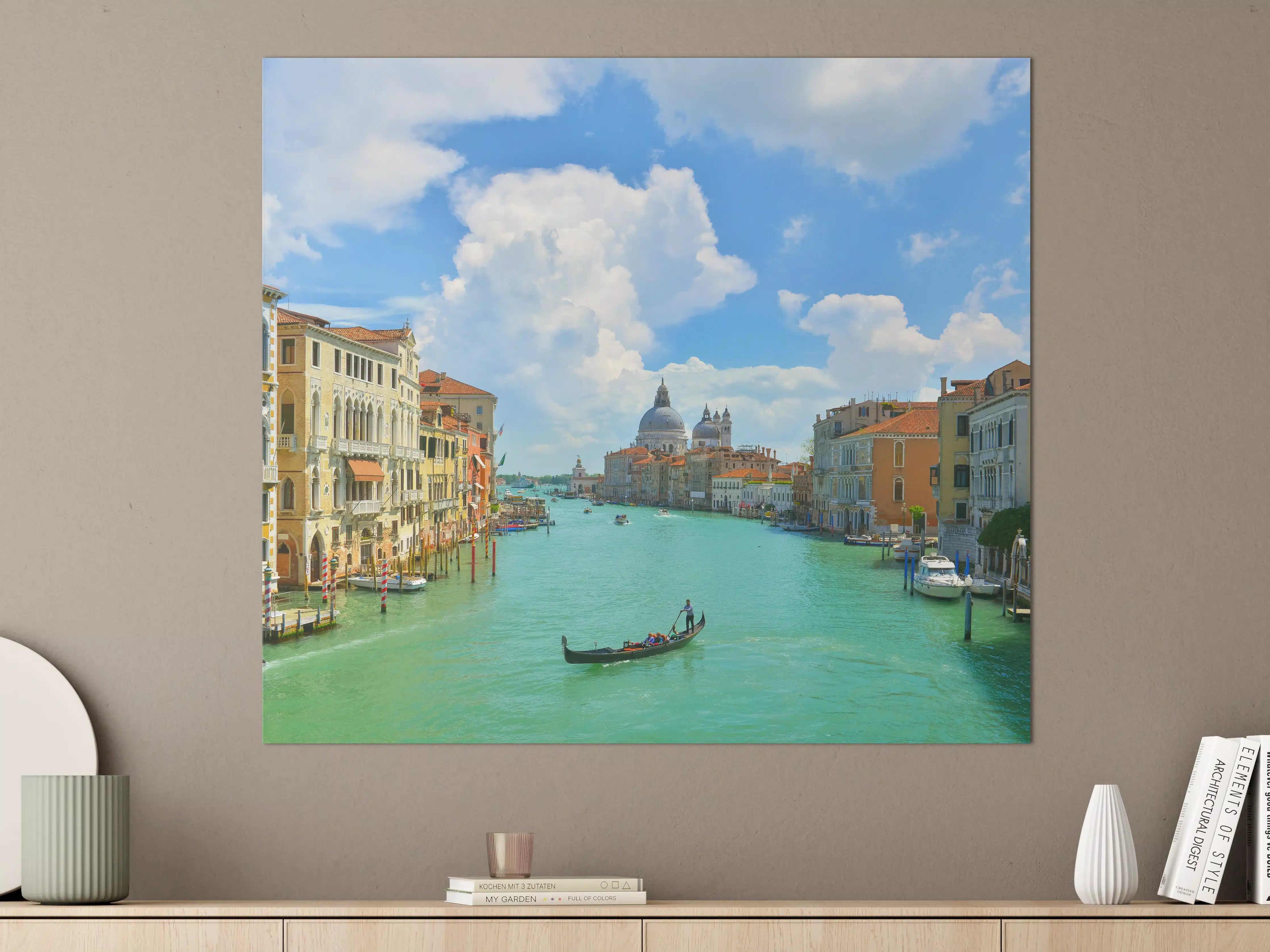 Große Wandbilder - Canal Grande in Venedig bei Tag