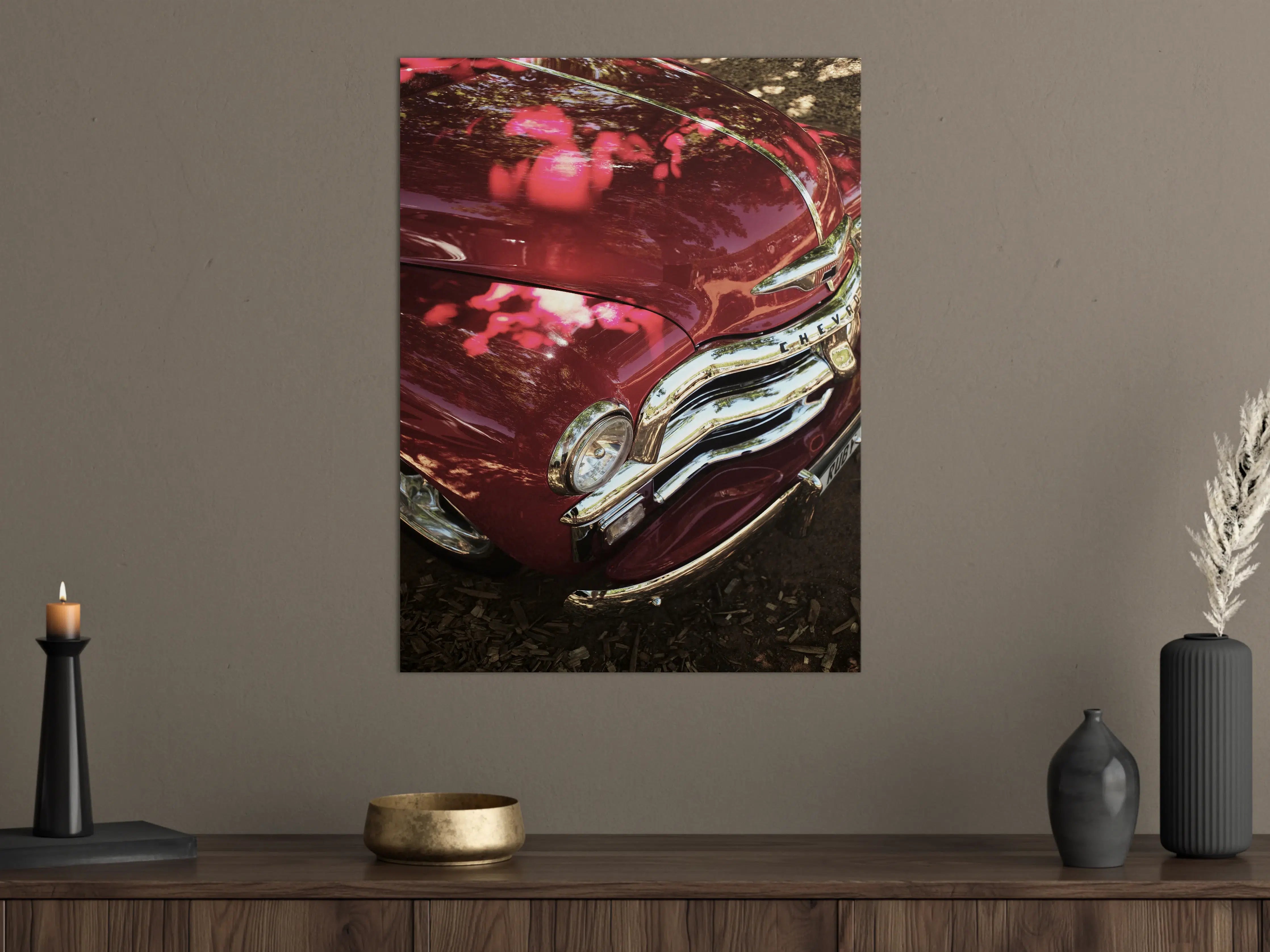 Große Wandbilder - Chevrolet Nahaufnahme