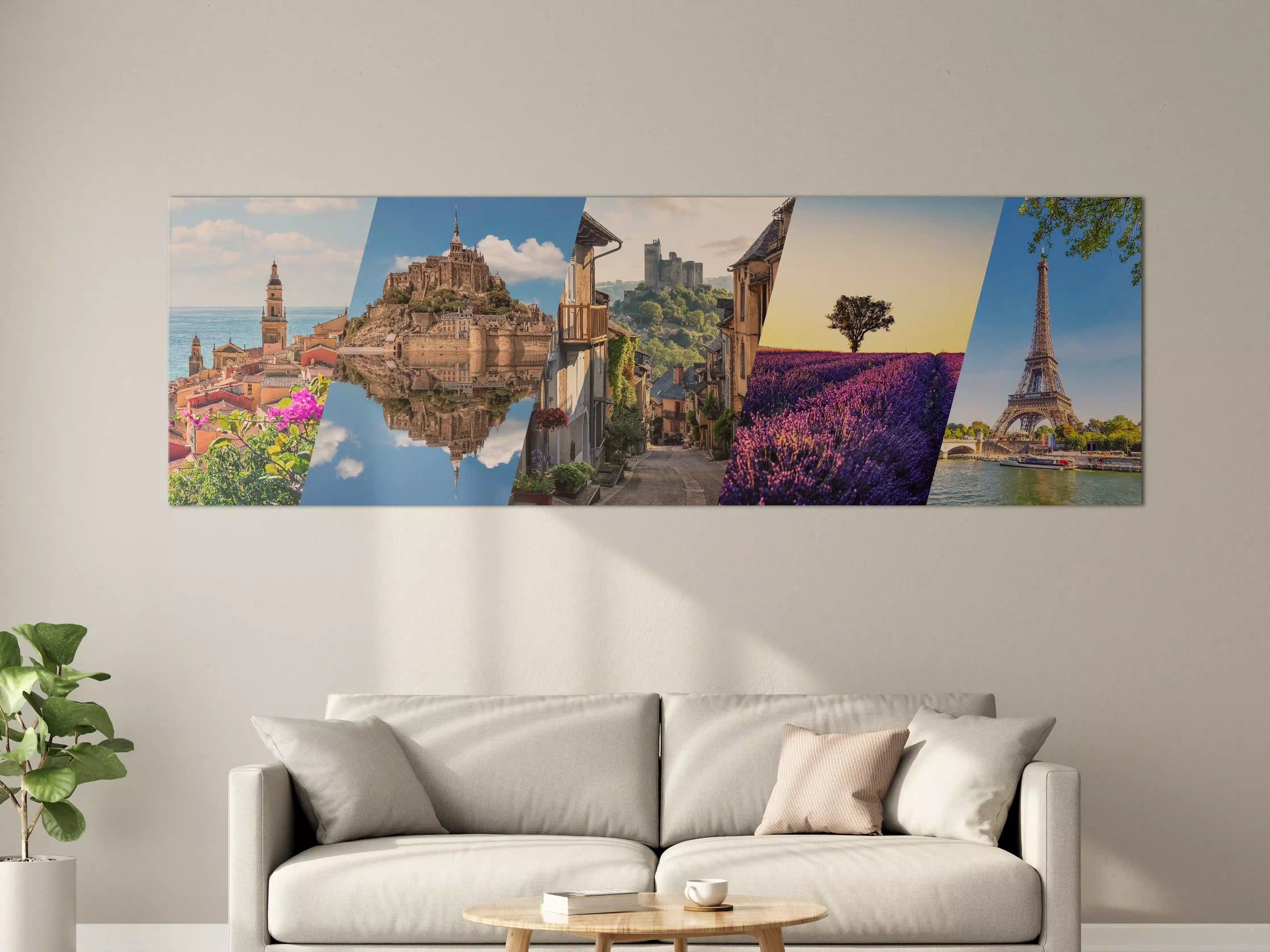 Große Wandbilder - Collage von Sehenswürdigkeiten