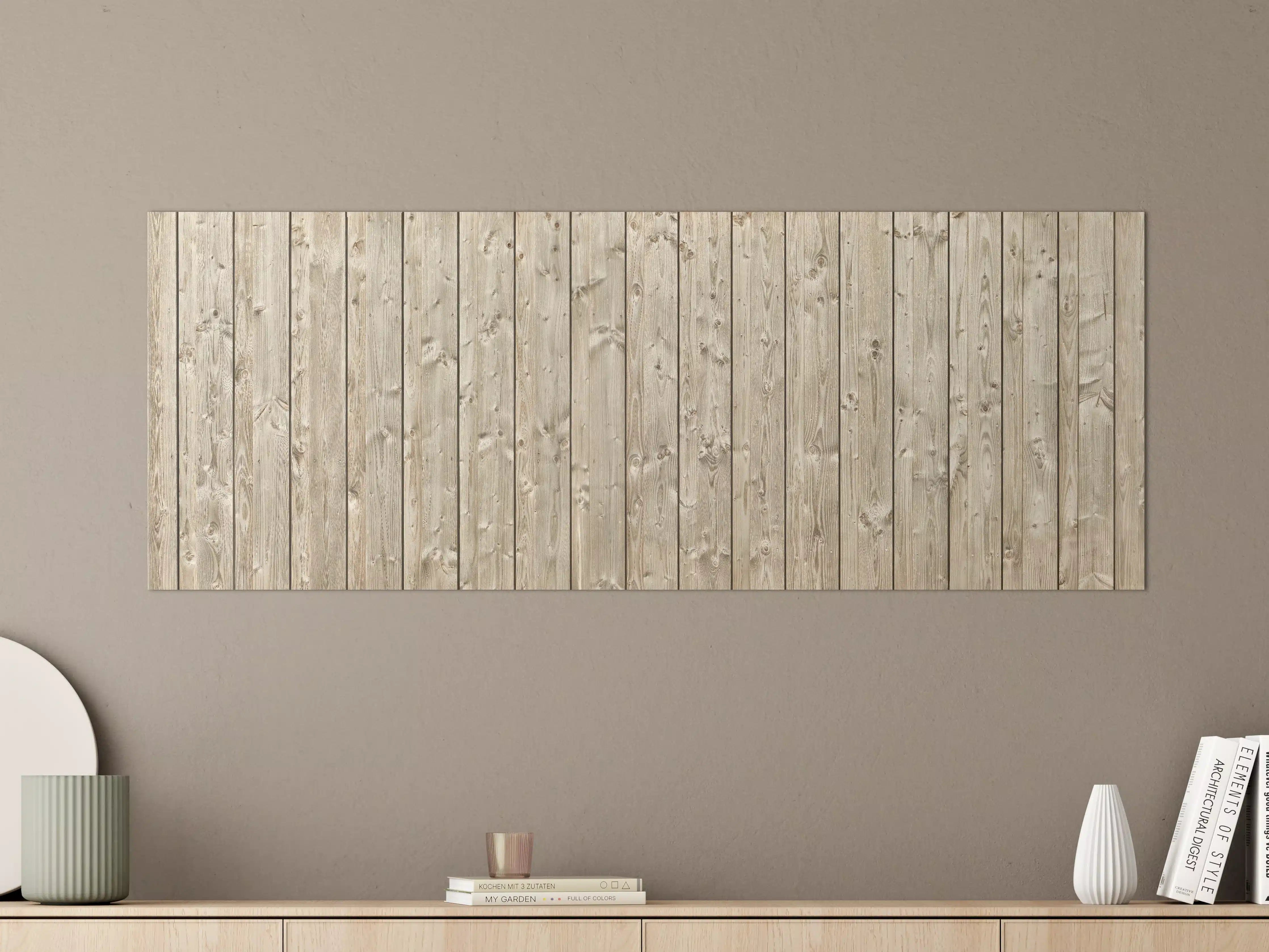 Große Wandbilder - Dekorative Holztextur