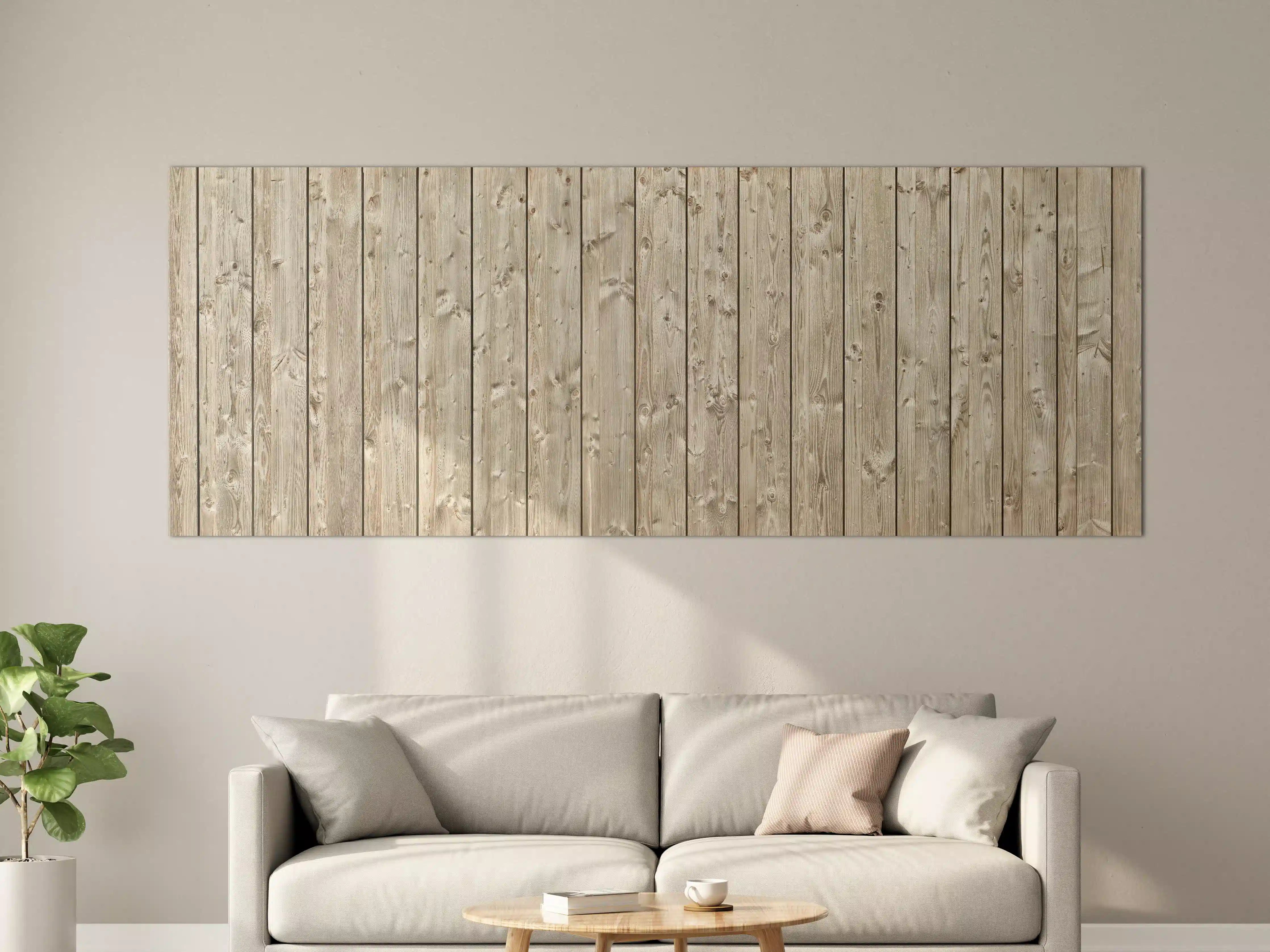 Große Wandbilder - Dekorative Holztextur