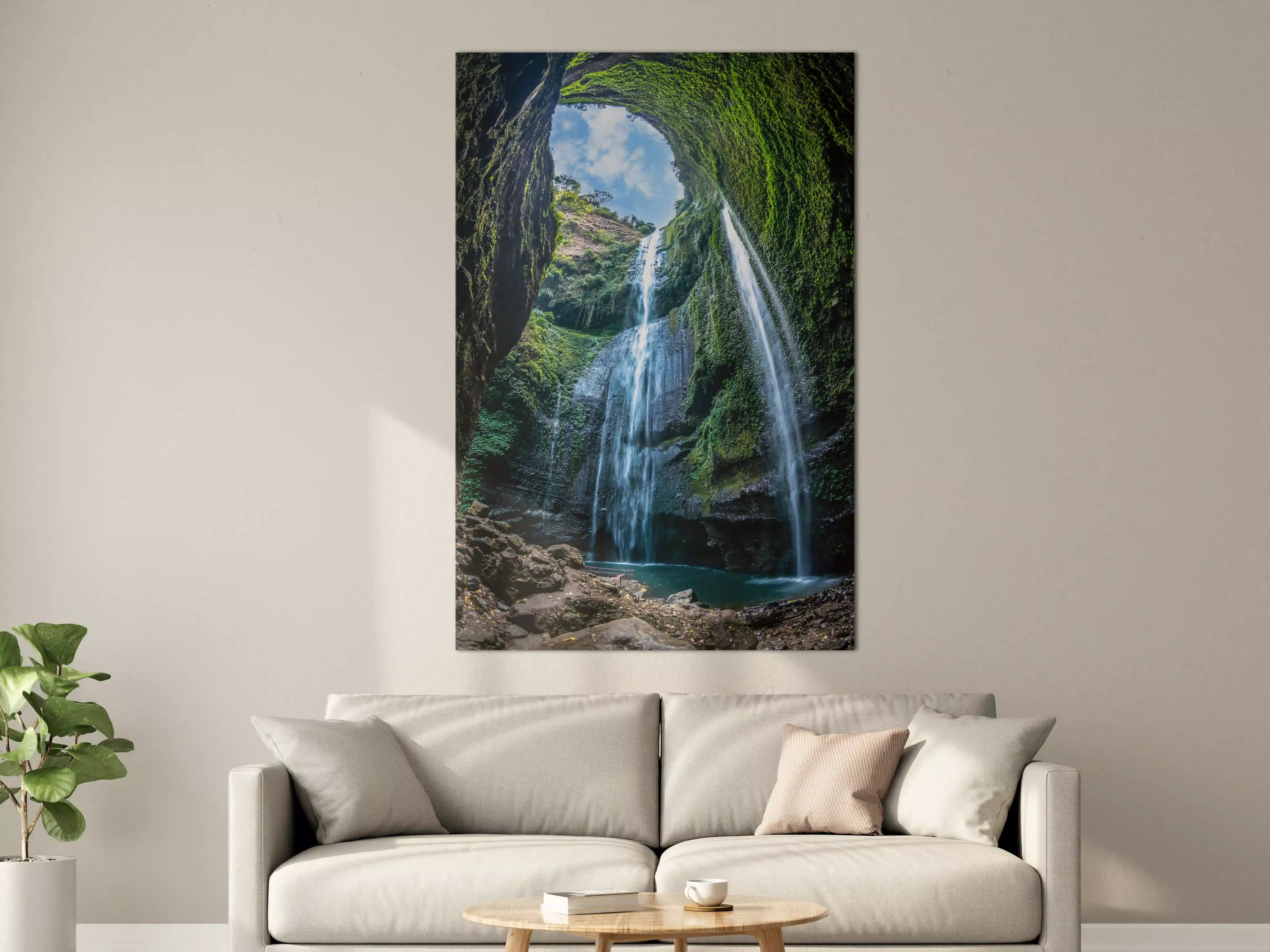 Große Wandbilder - Der Madakaripura-Wasserfall in Indonesien