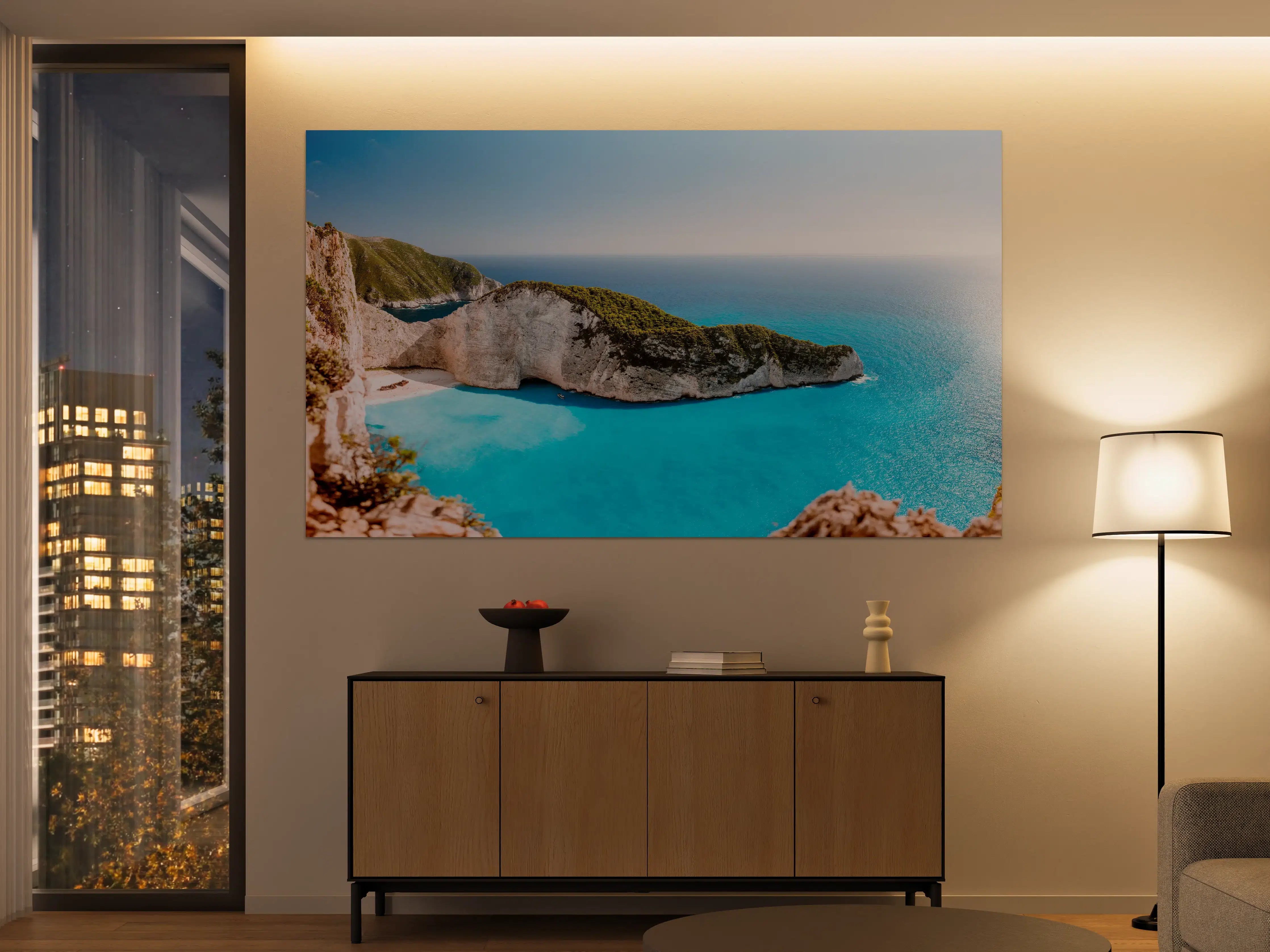 Große Wandbilder - Der Strand von Navagio - Griechenland