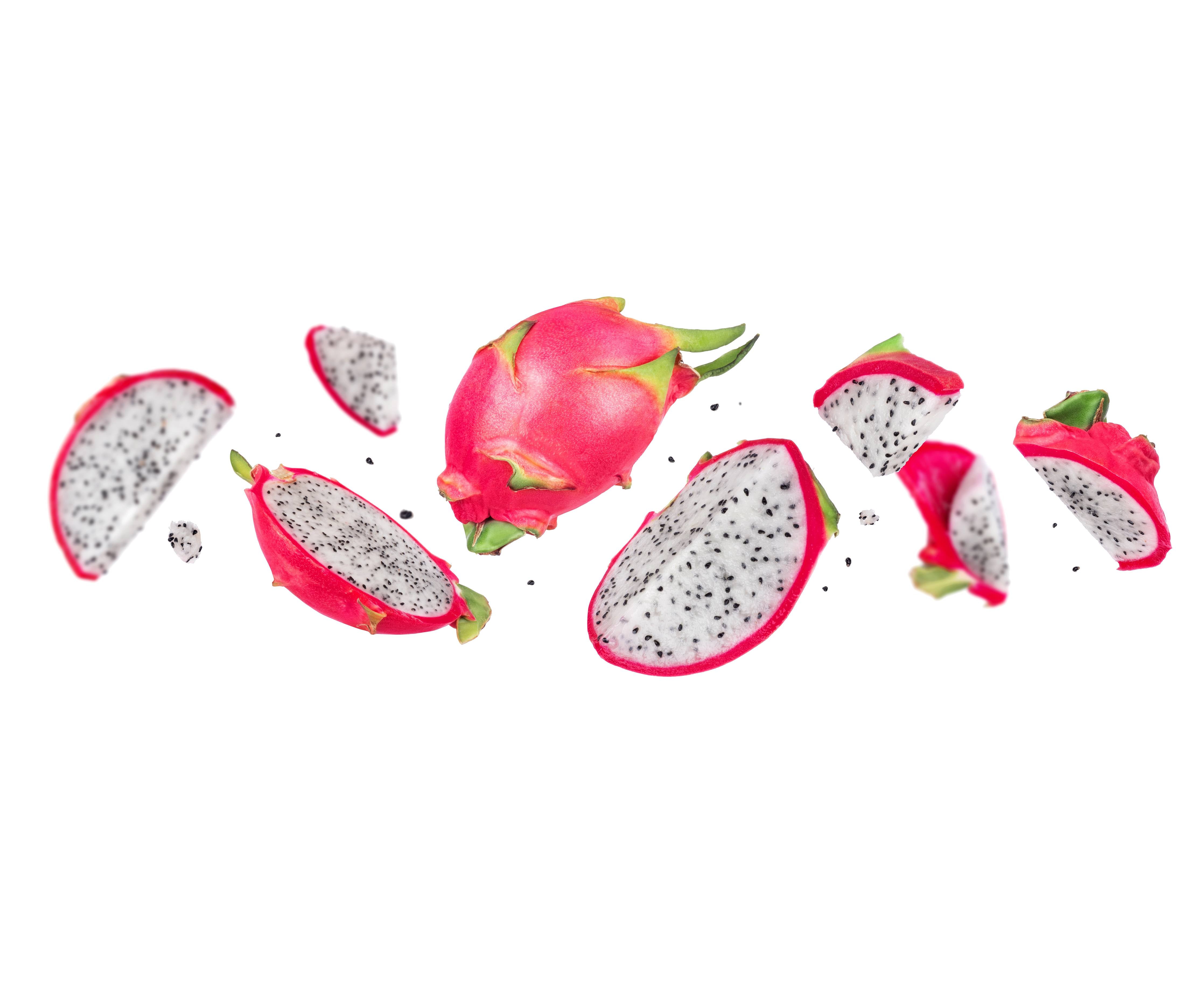 Große Wandbilder-Drachenfrucht Pink Weiß