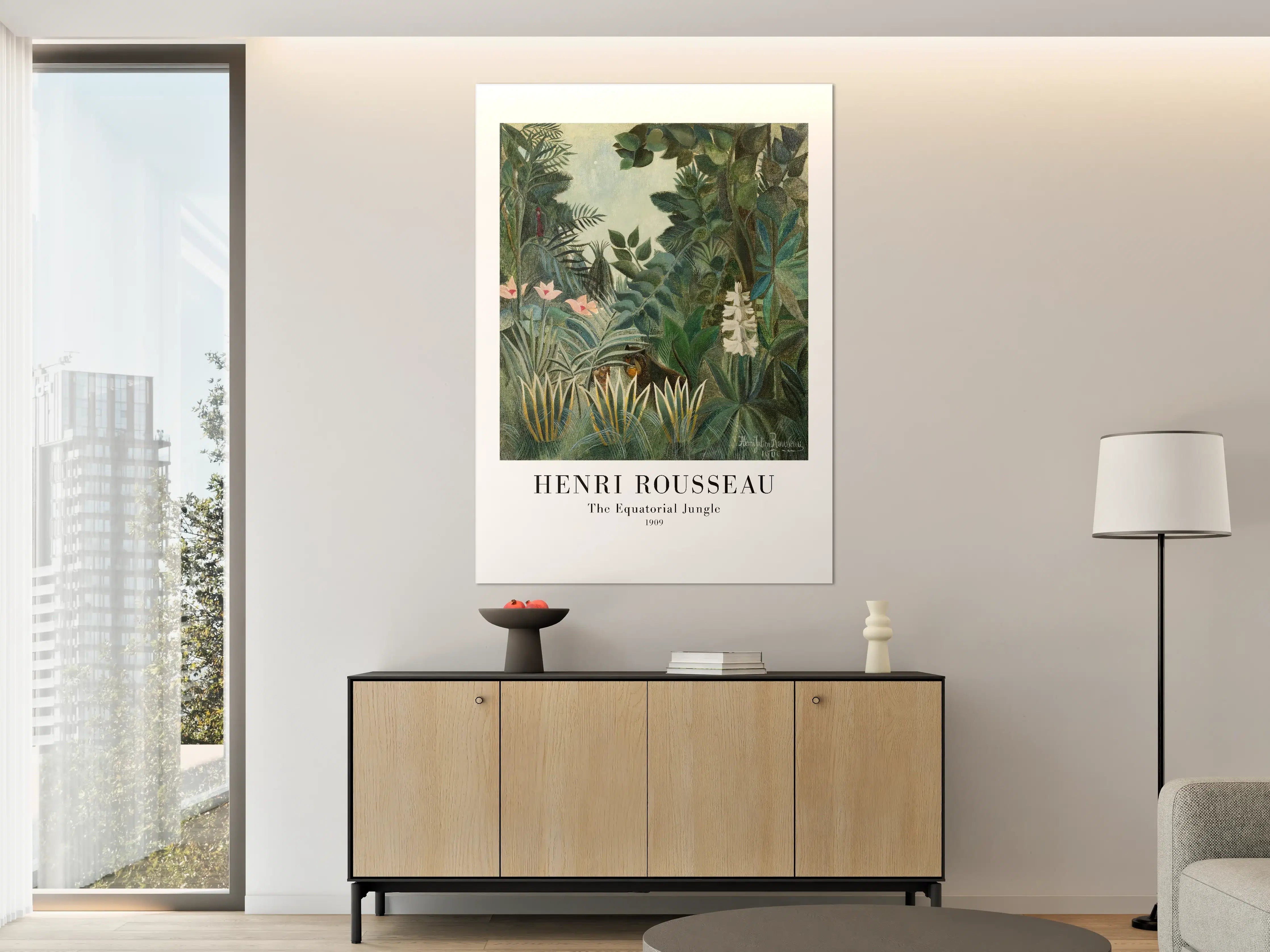 Große Wandbilder - Dschungelbild mit exotischer Pflanzenwelt