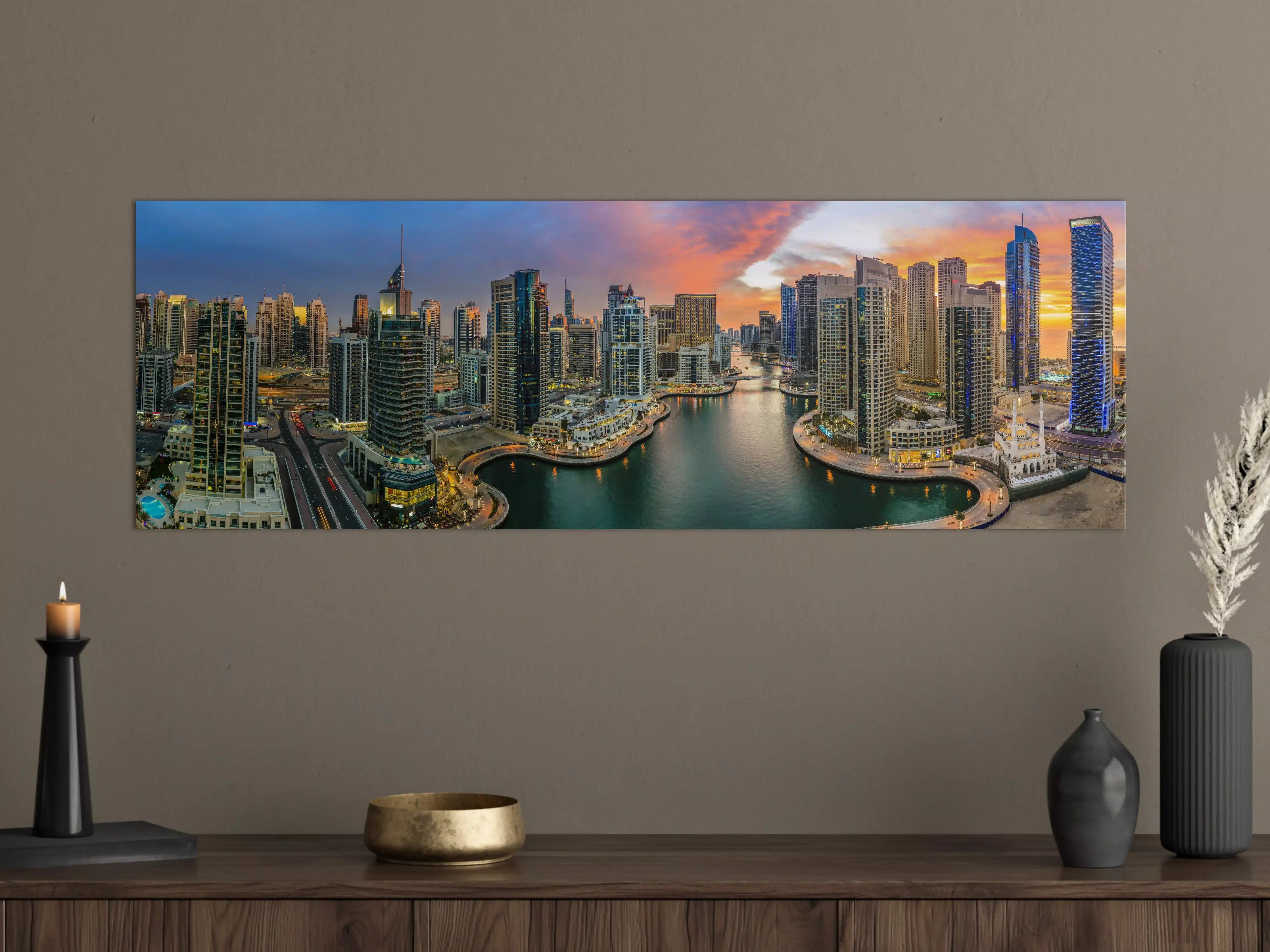 Große Wandbilder - Dubai Yachthafen