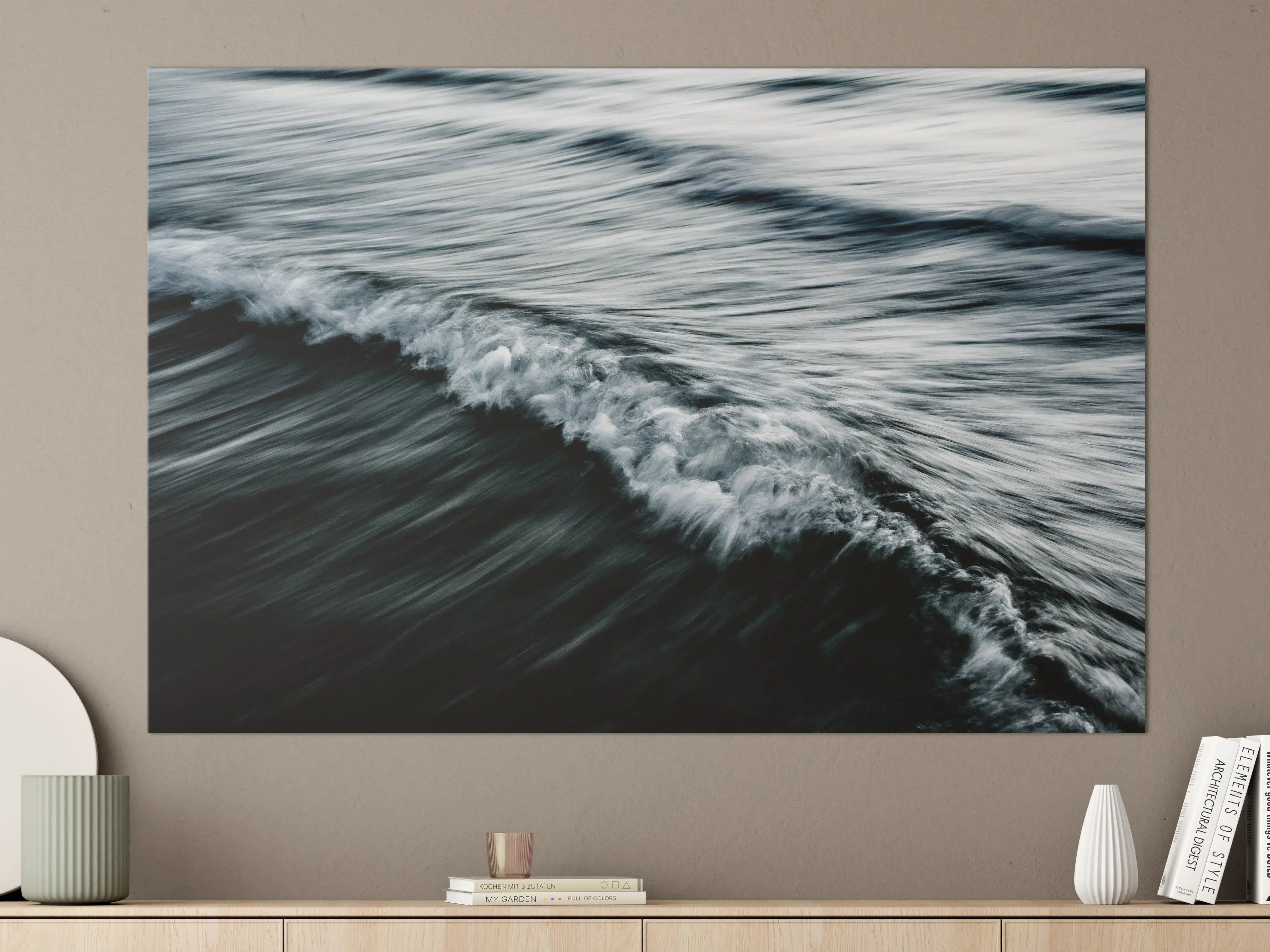 Große Wandbilder - Dynamisches Meereswellenbild