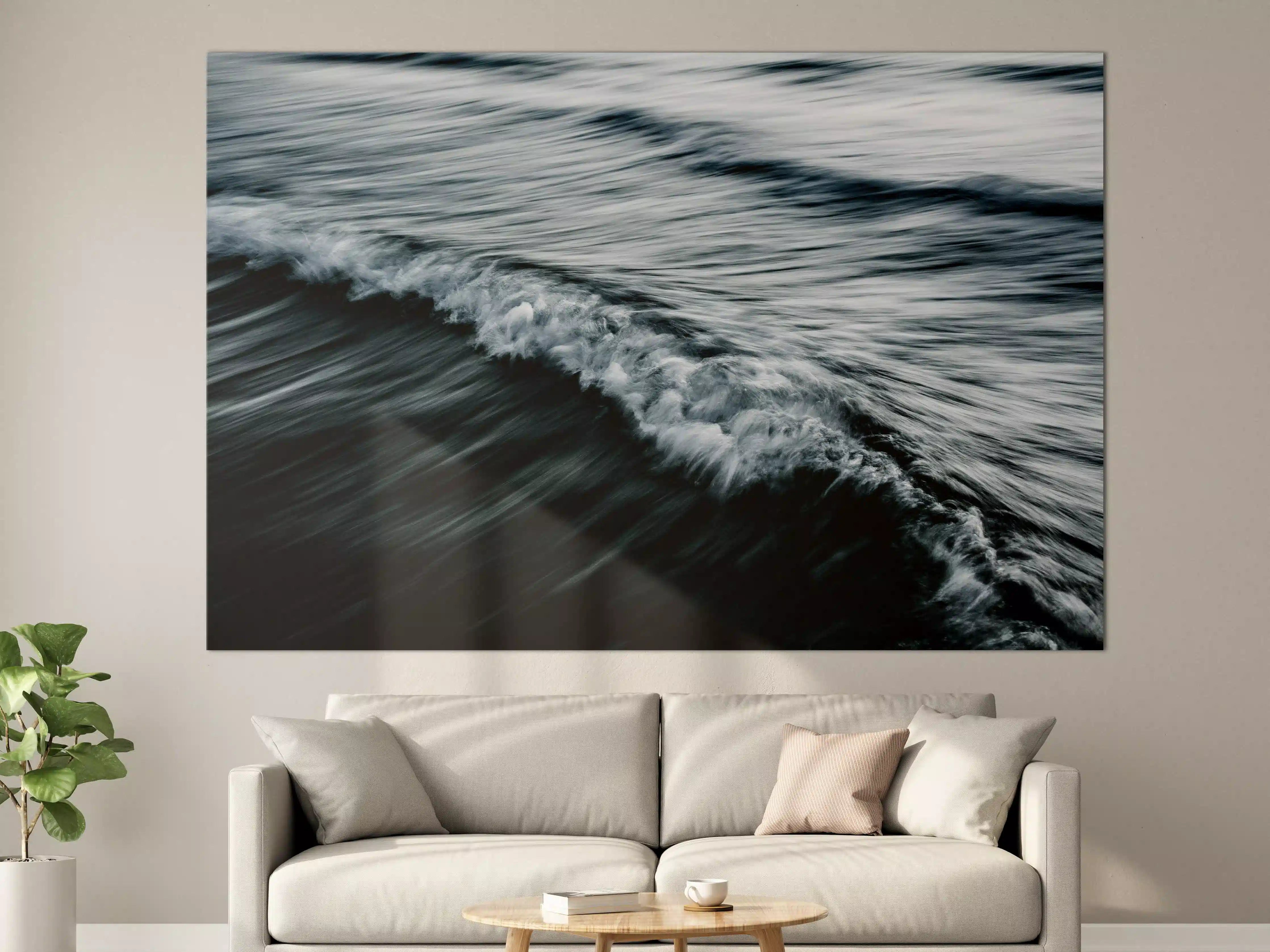 Große Wandbilder - Dynamisches Meereswellenbild