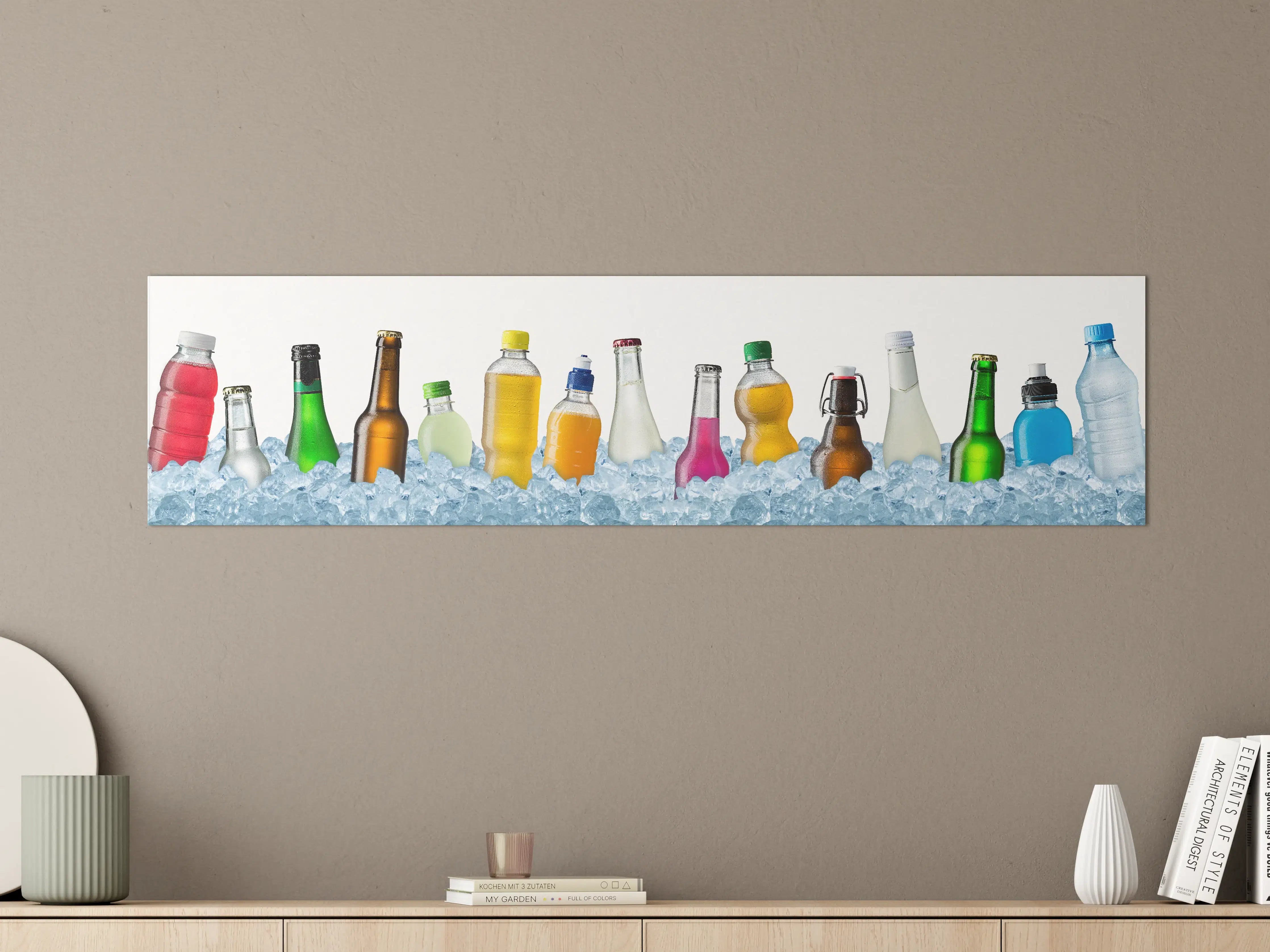 Große Wandbilder - Eisgekühlte Getränke