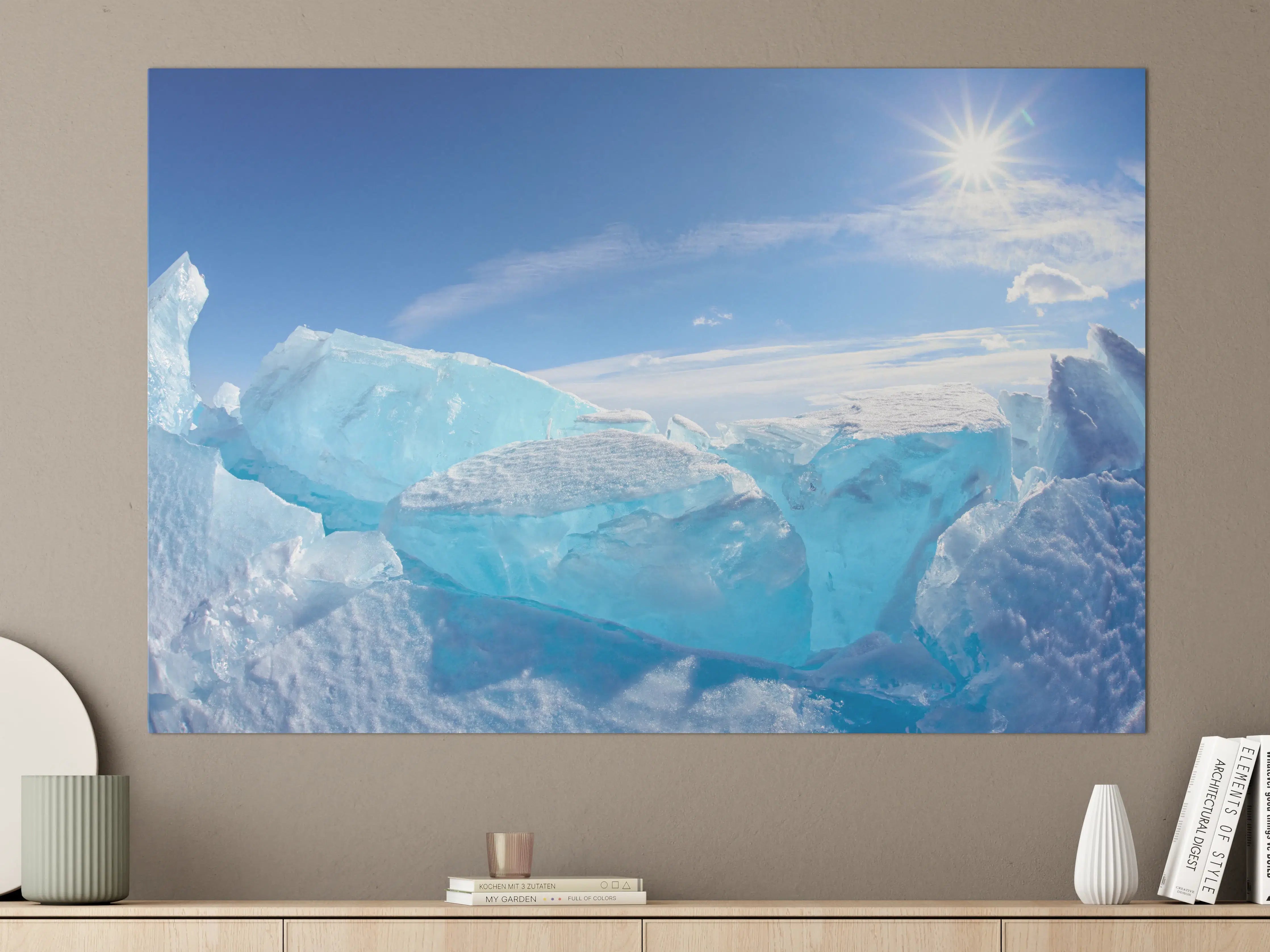 Große Wandbilder - Eisriff am Baikalsee
