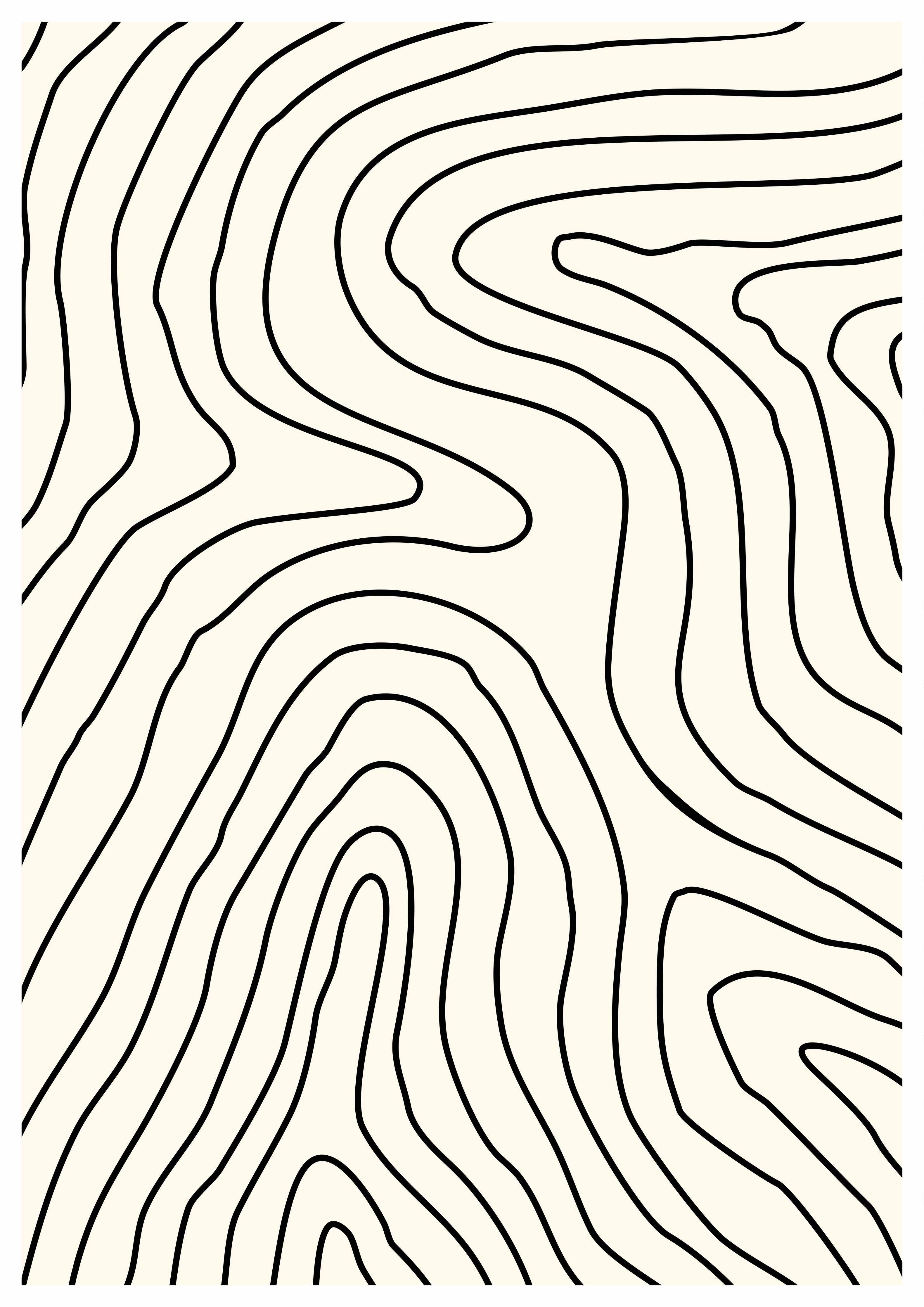 Große Wandbilder-Elegante Linienführung in Schwarz-Weiß