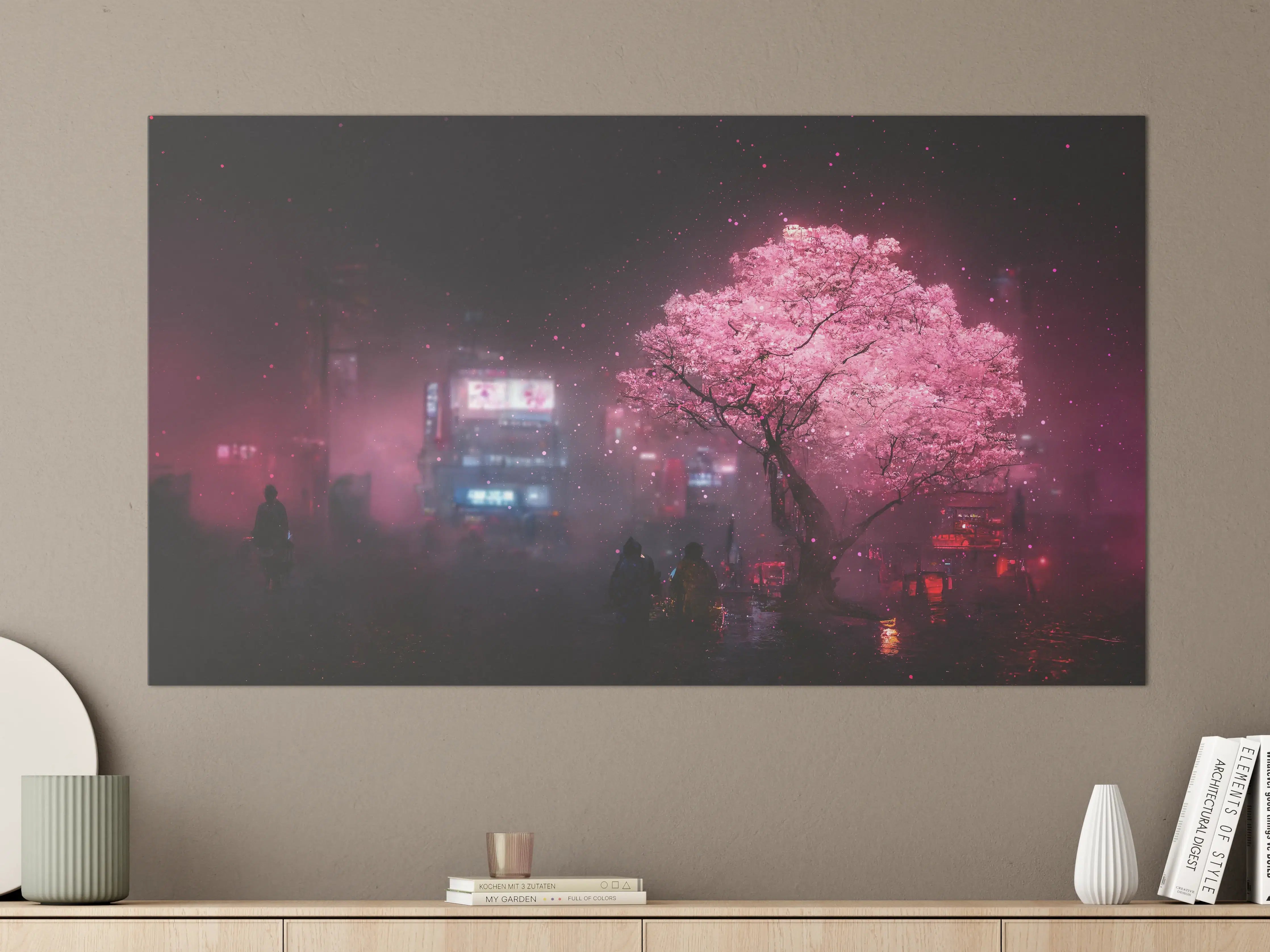 Große Wandbilder - Fantasy Nacht - Japan