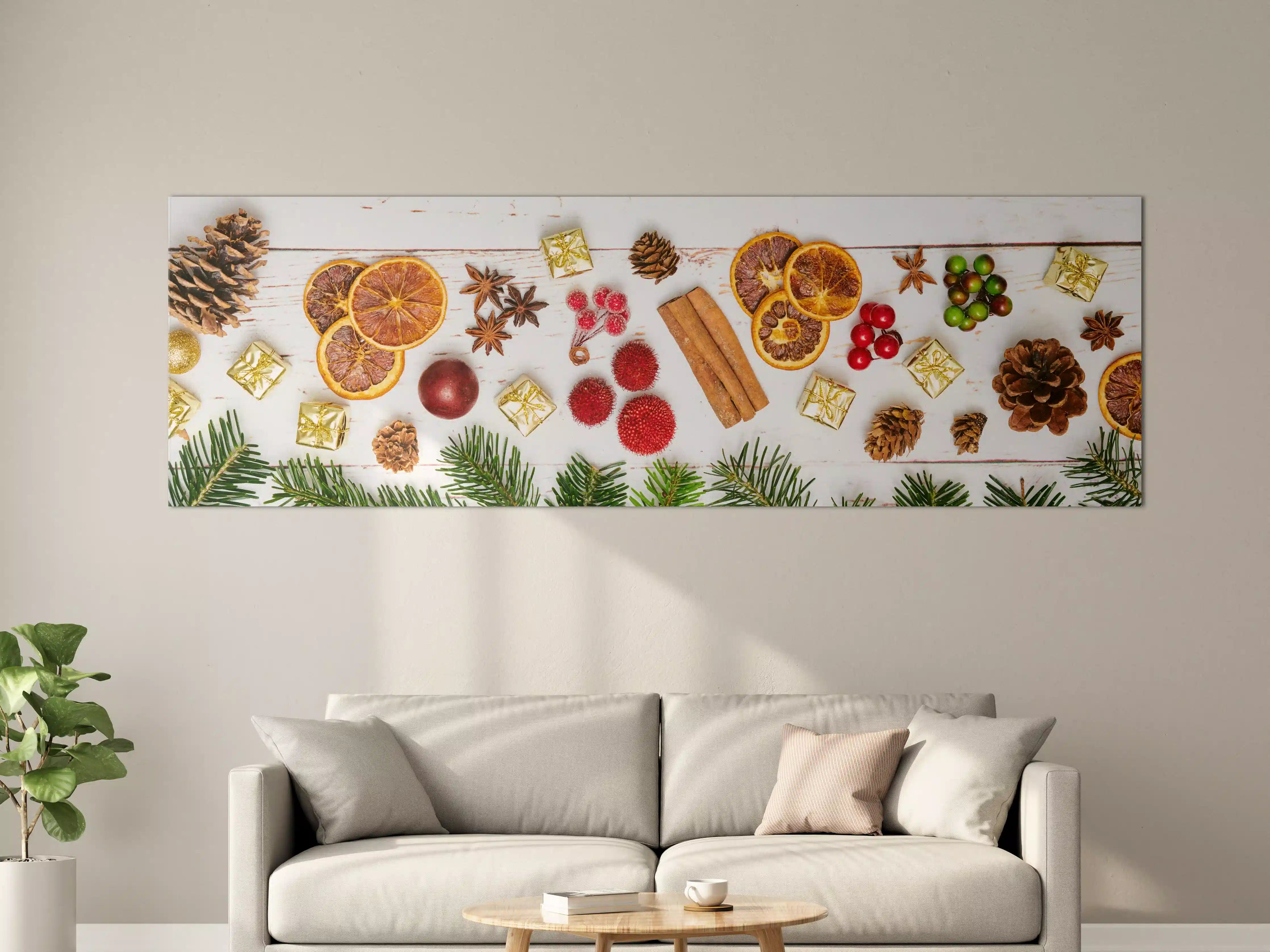 Große Wandbilder - Festliche Weihnachten Deko