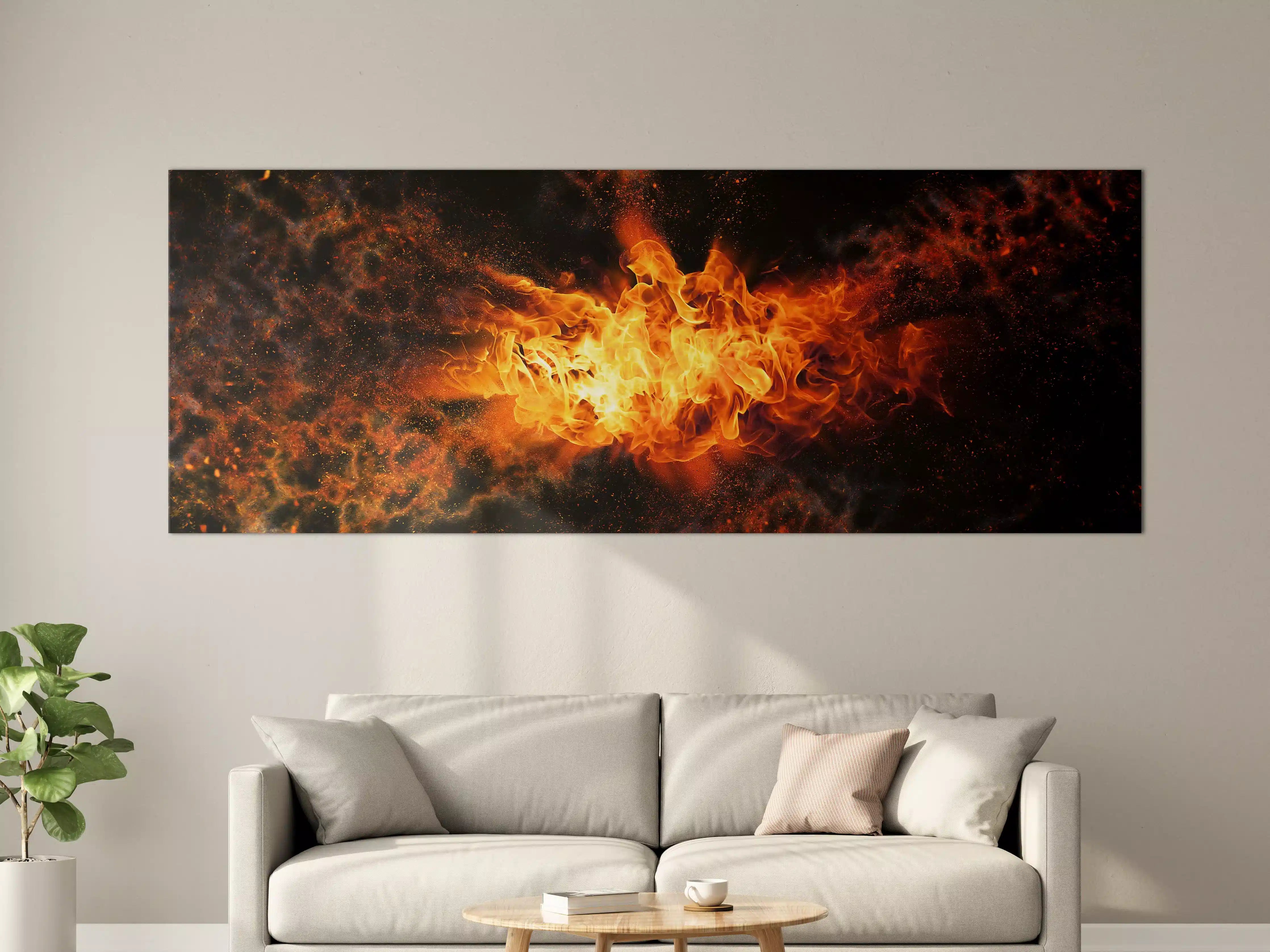 Große Wandbilder - Feurige Explosion