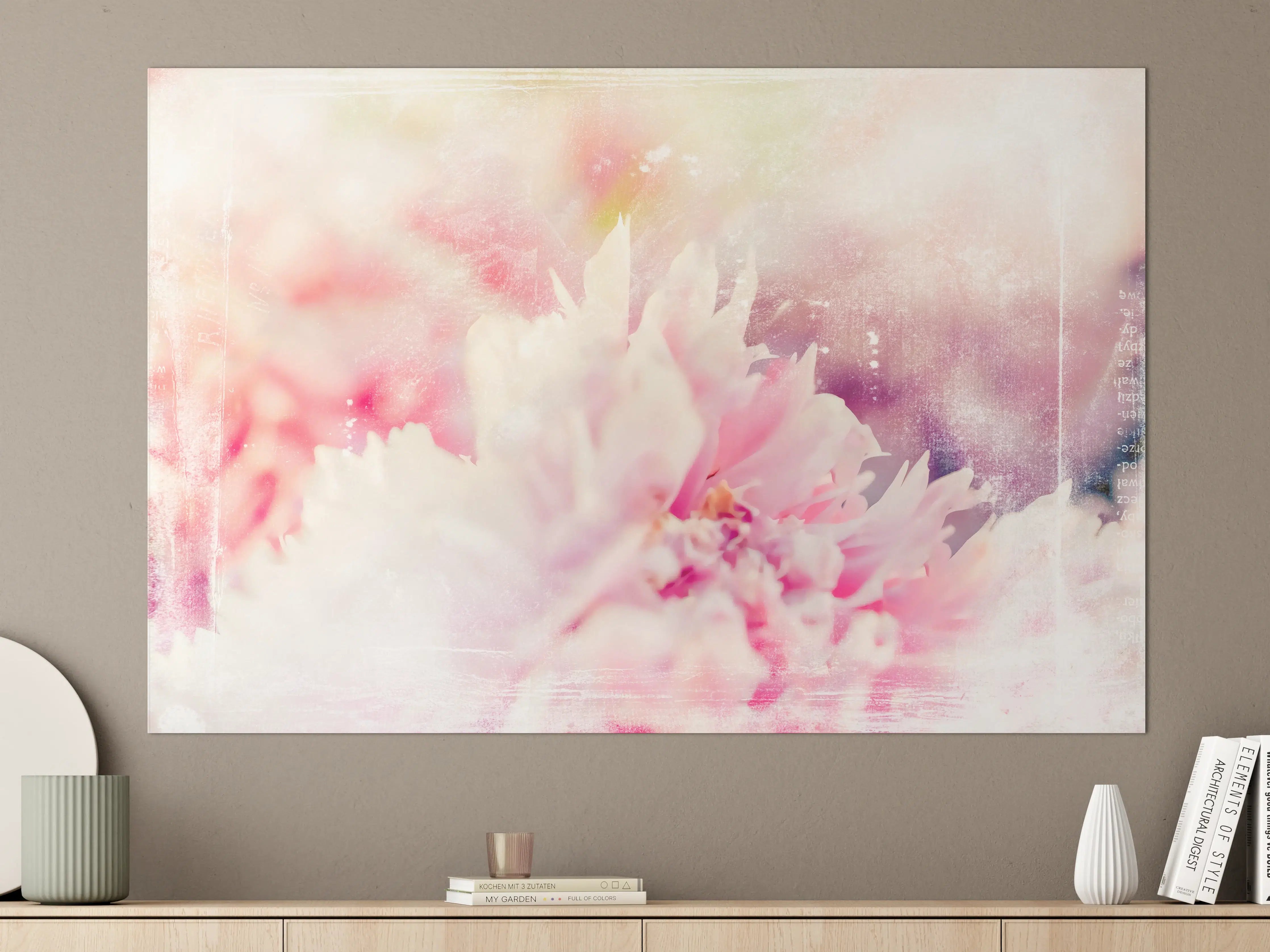 Große Wandbilder - Florale Darstellung 