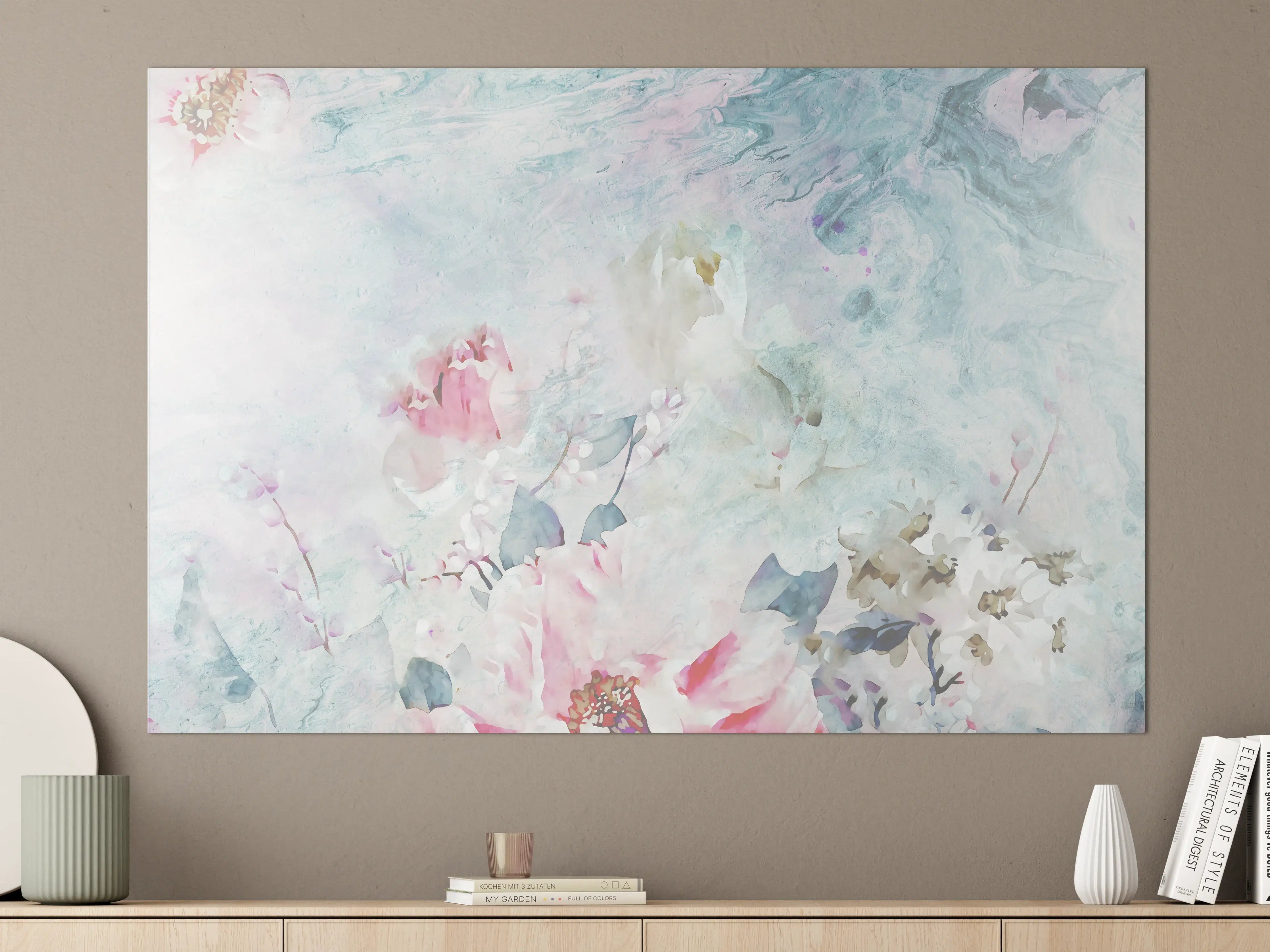 Große Wandbilder - Florale Kunst - Blumen Portrait