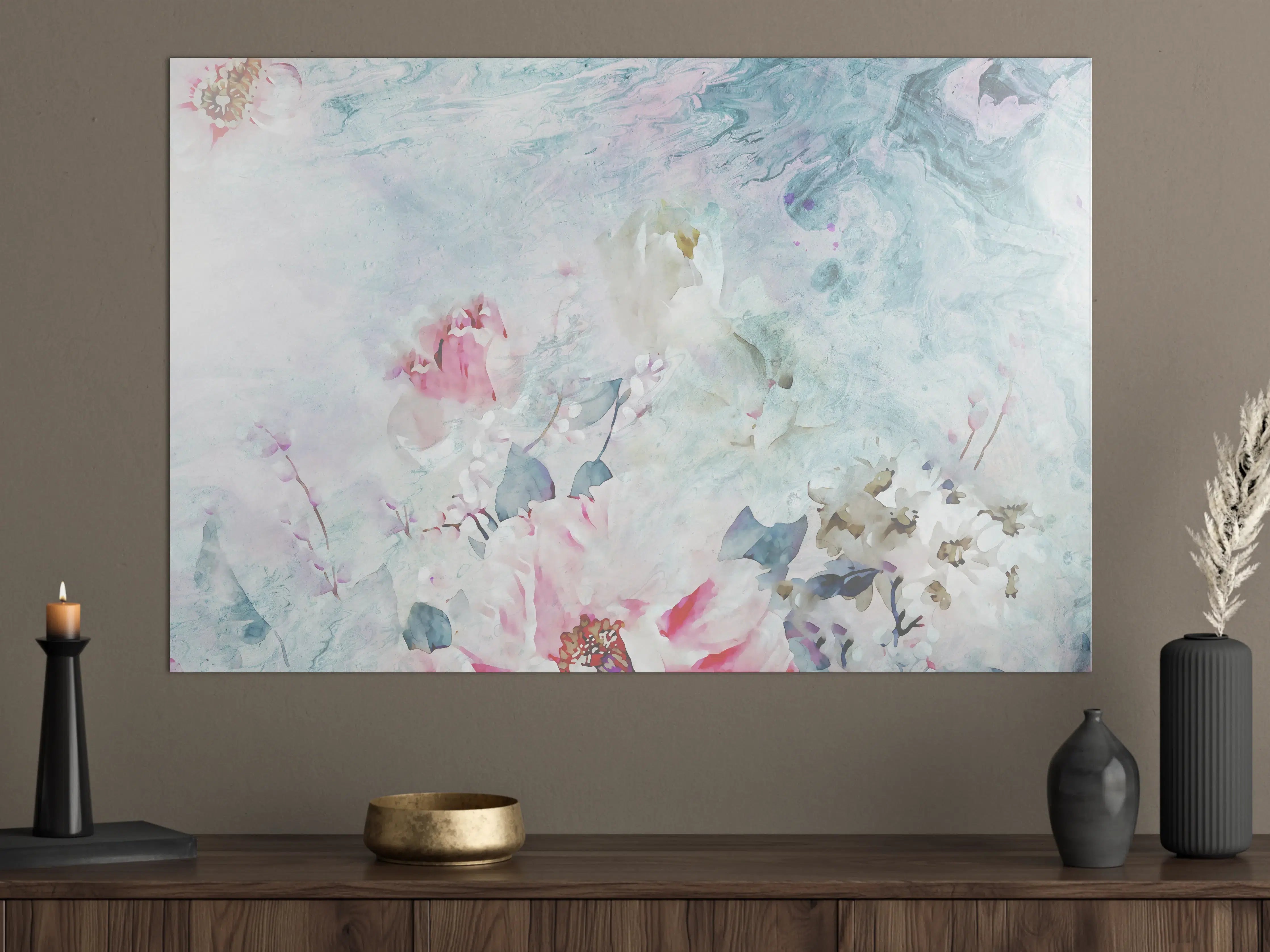 Große Wandbilder - Florale Kunst - Blumen Portrait