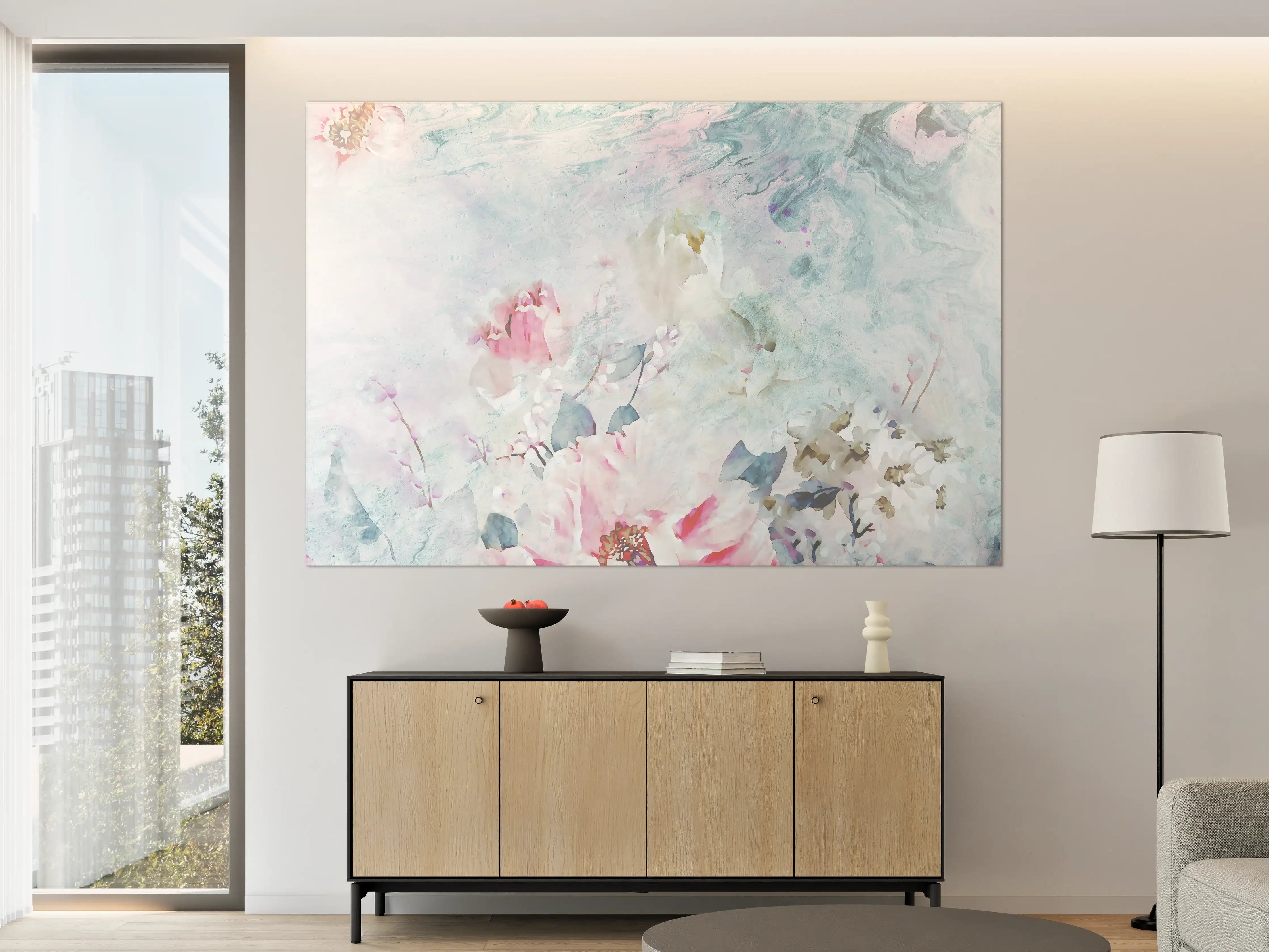 Große Wandbilder - Florale Kunst - Blumen Portrait