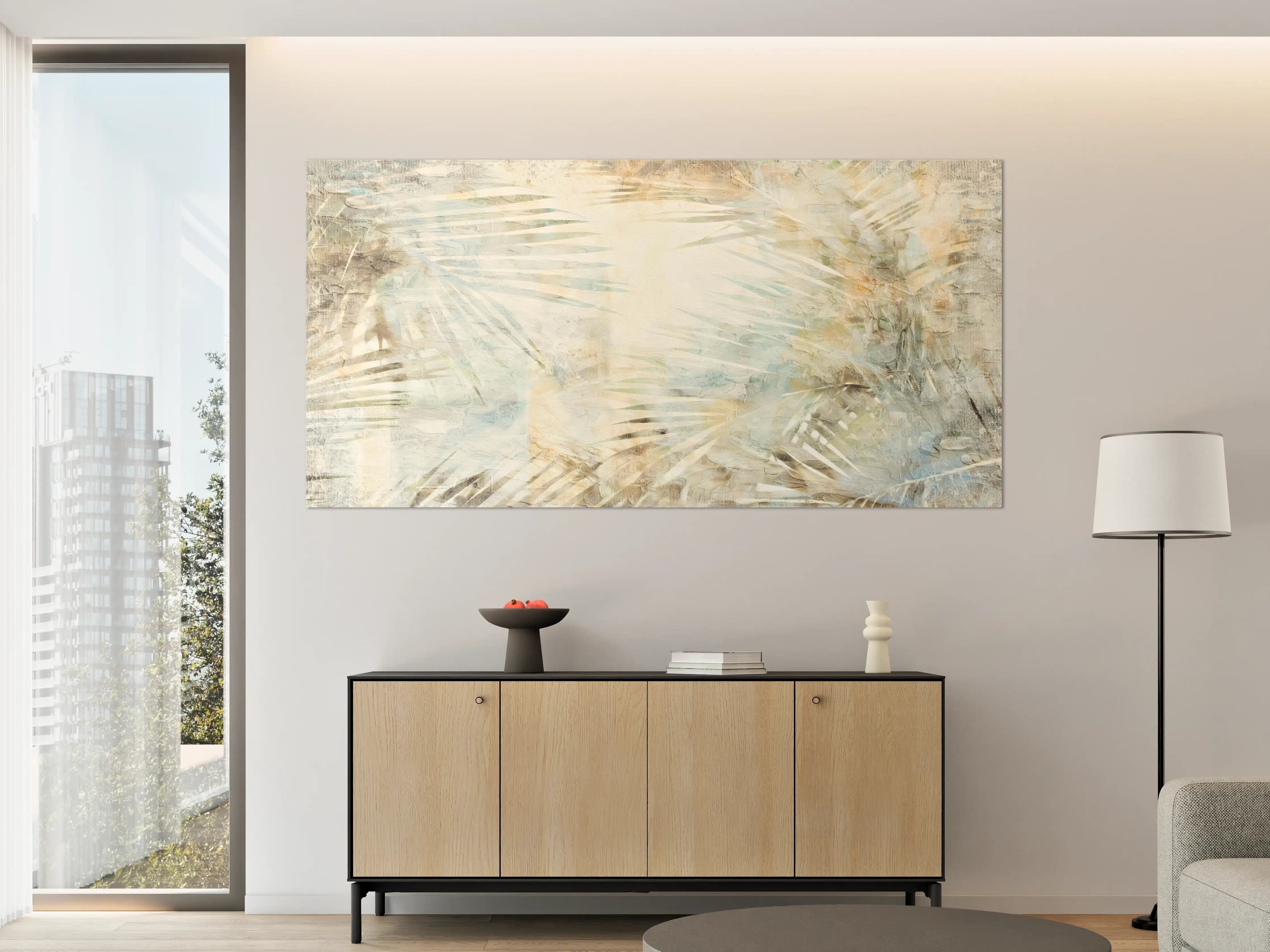 Große Wandbilder - Florale Wand - Moderne Kunst