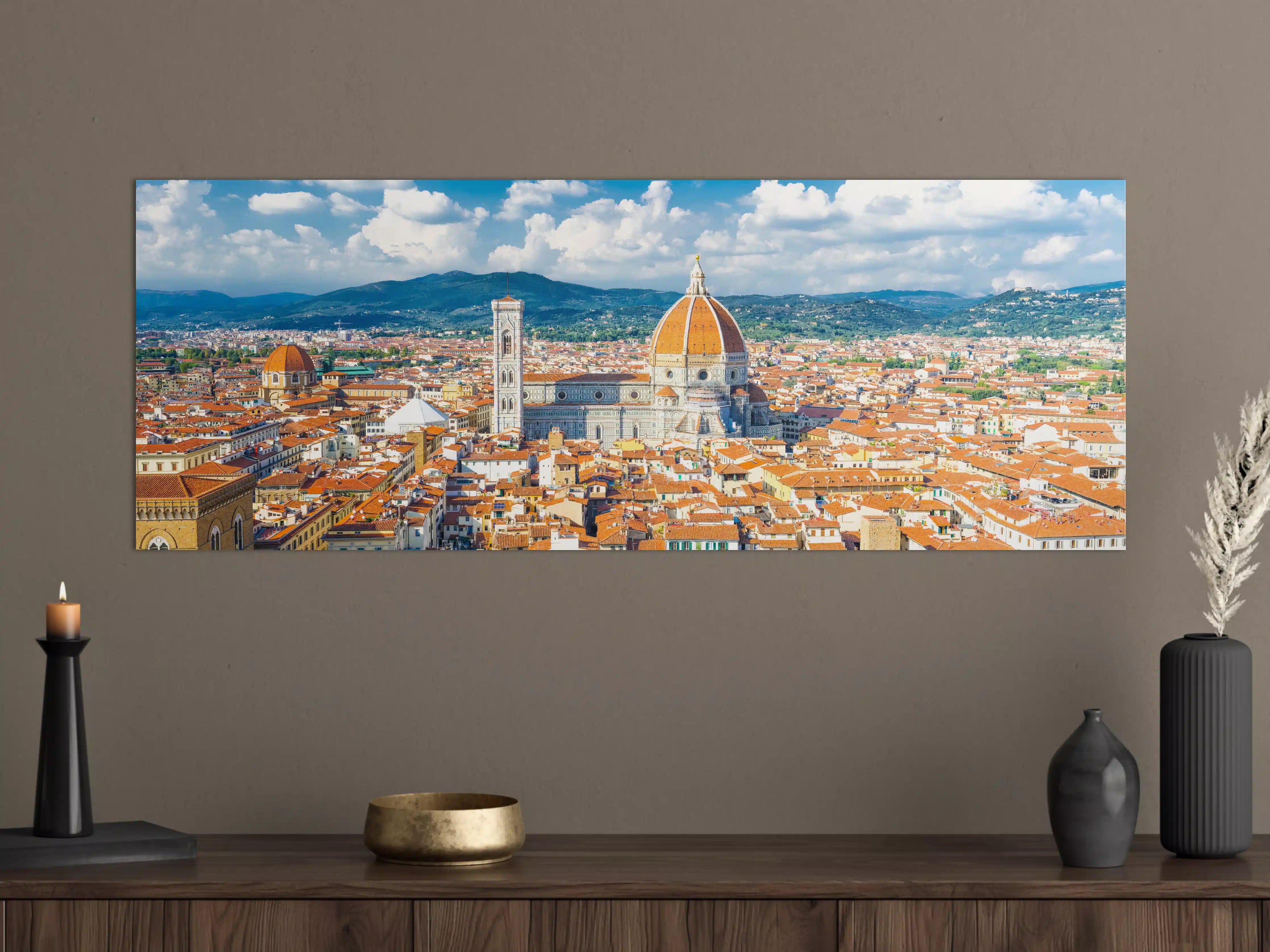 Große Wandbilder - Florenz Skyline mit Dom