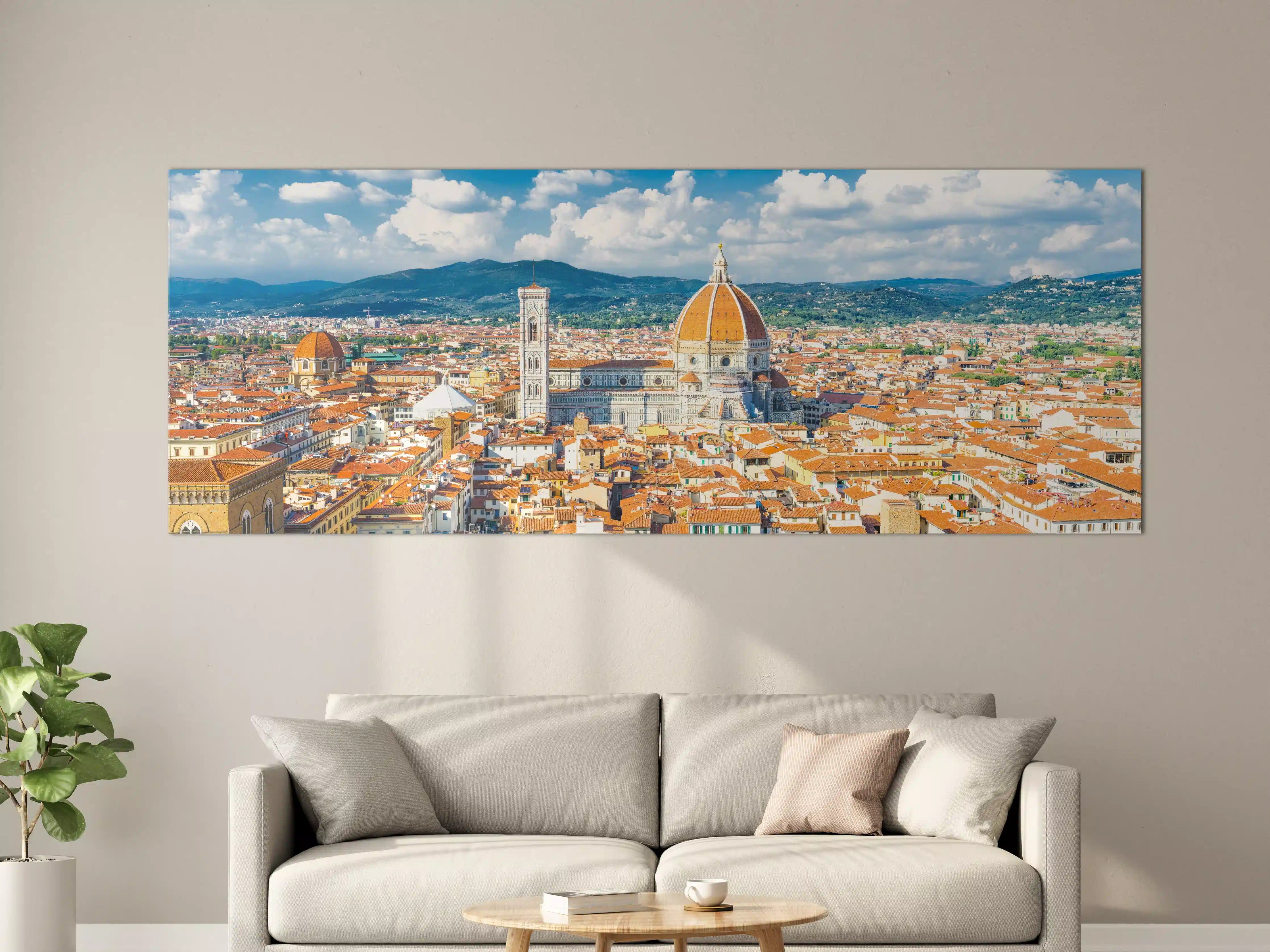 Große Wandbilder - Florenz Skyline mit Dom