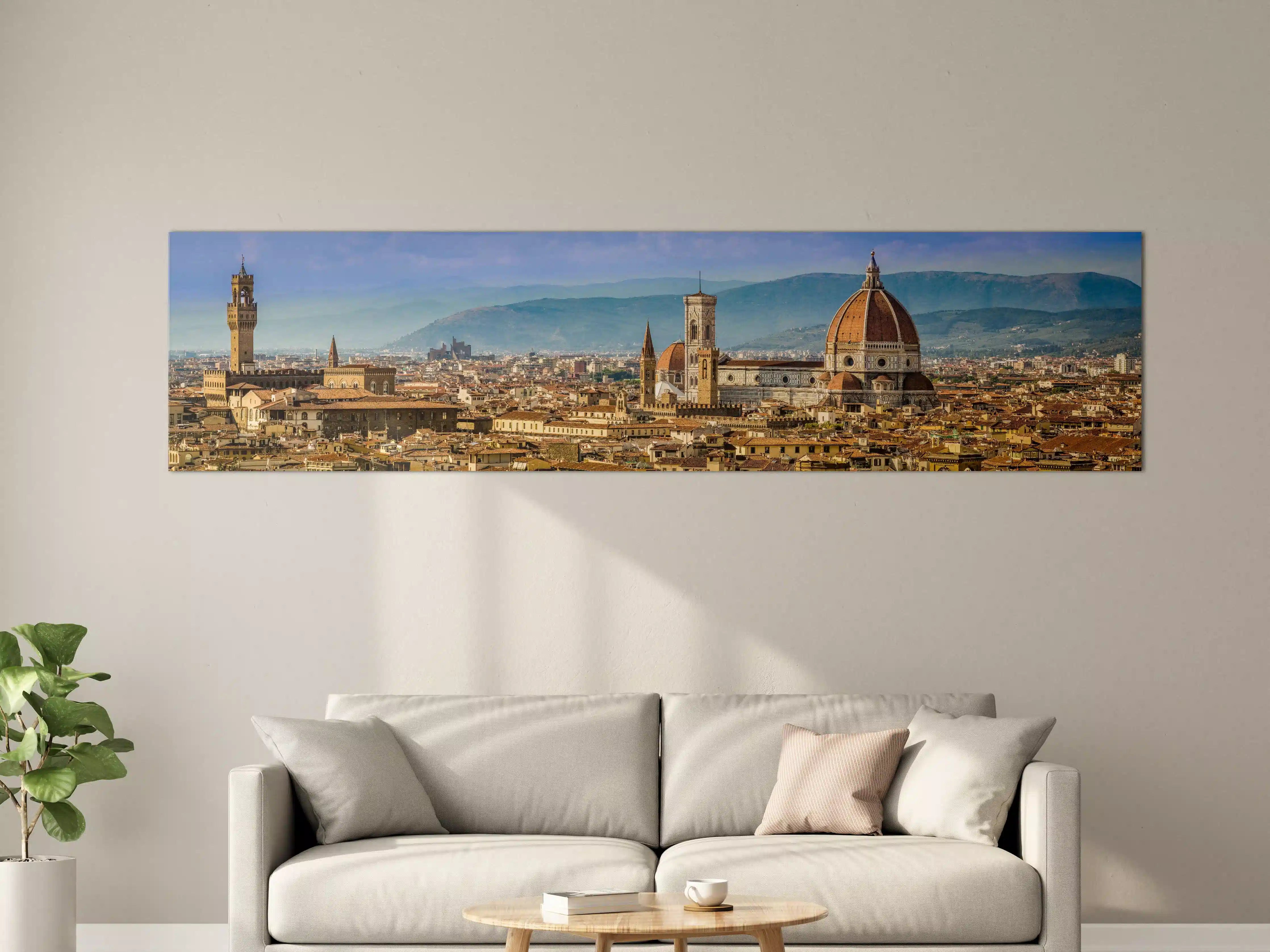 Große Wandbilder - Florenz Skyline mit Duomo