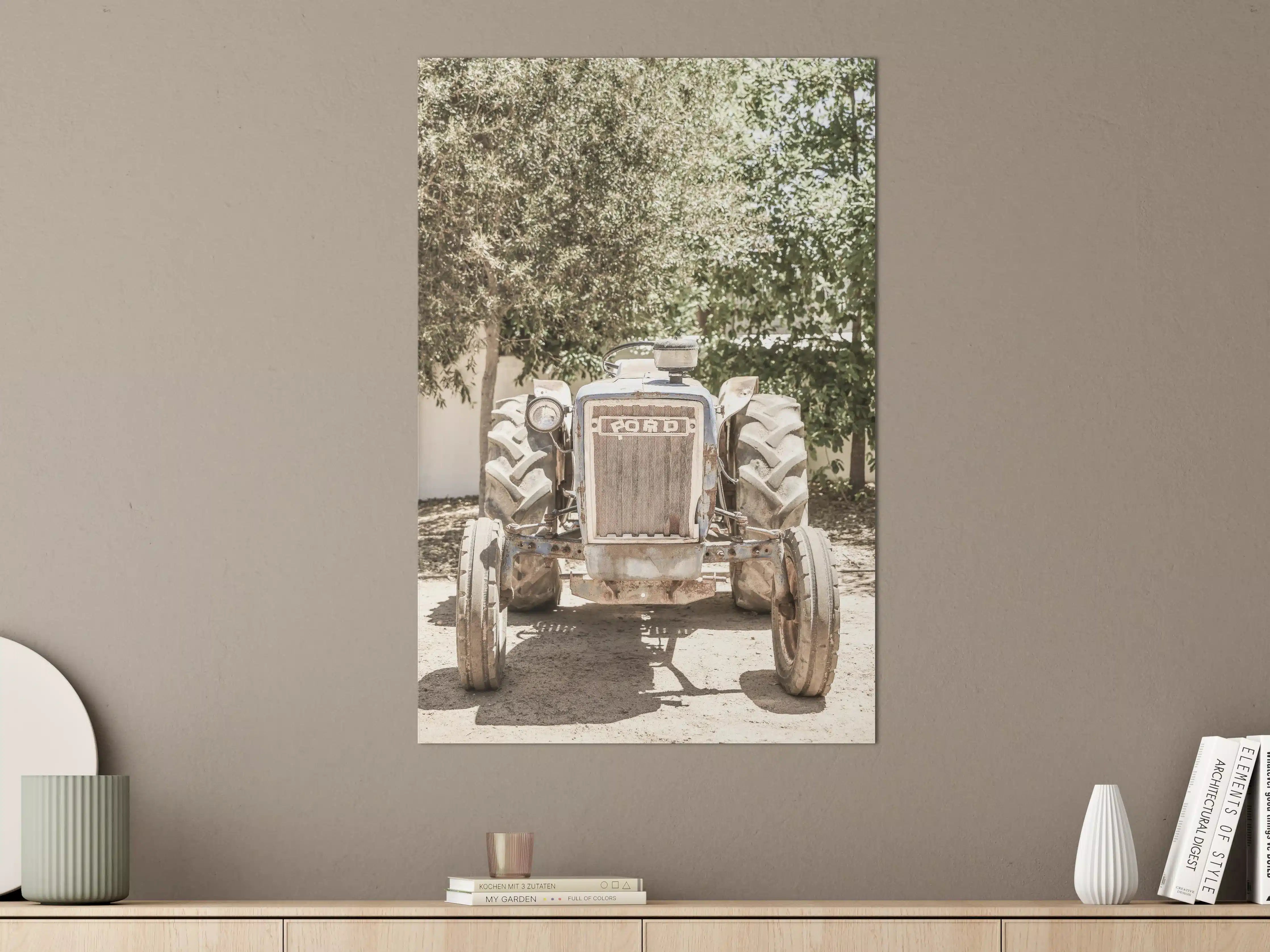 Große Wandbilder - Ford Traktor