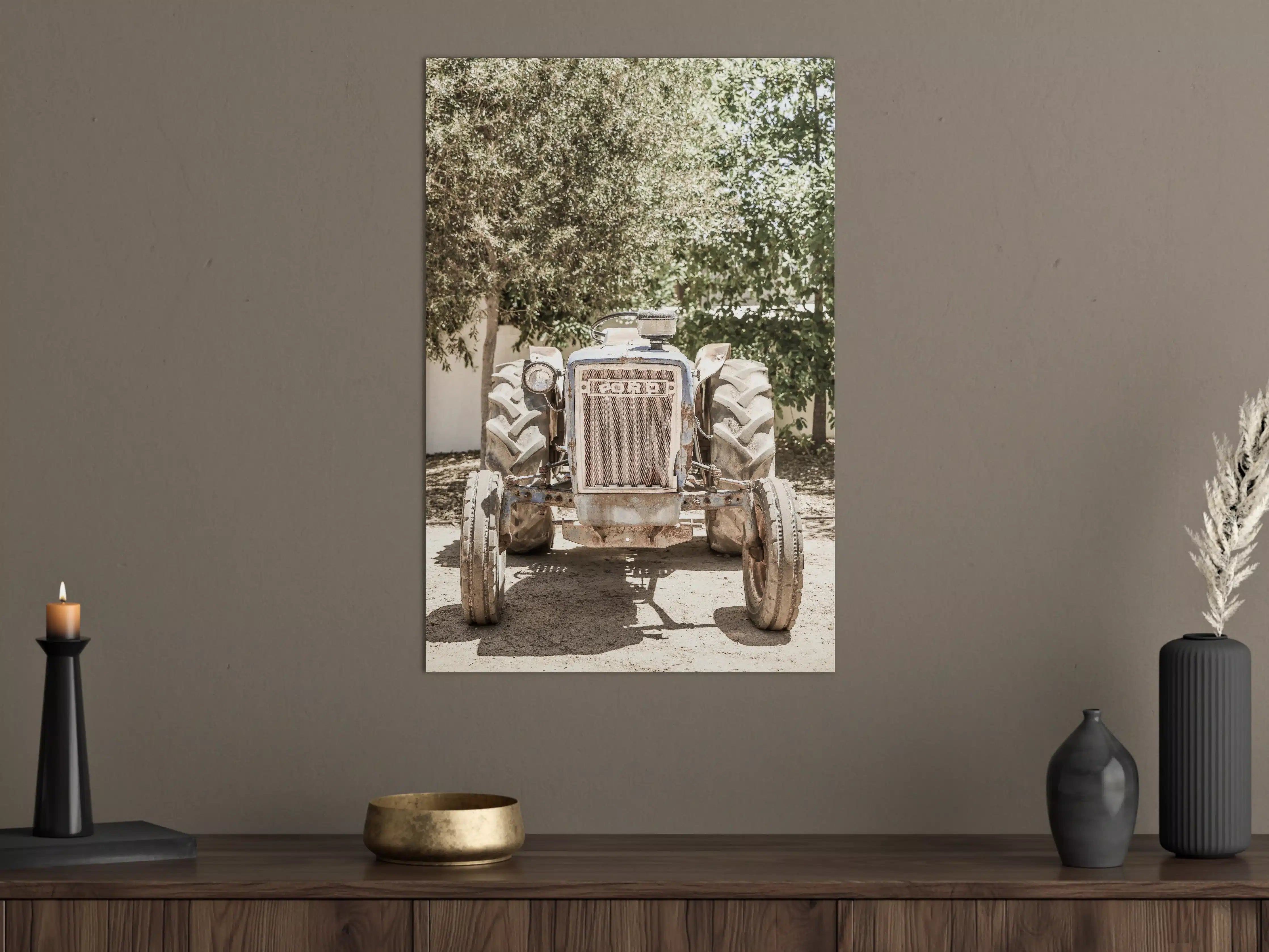 Große Wandbilder - Ford Traktor