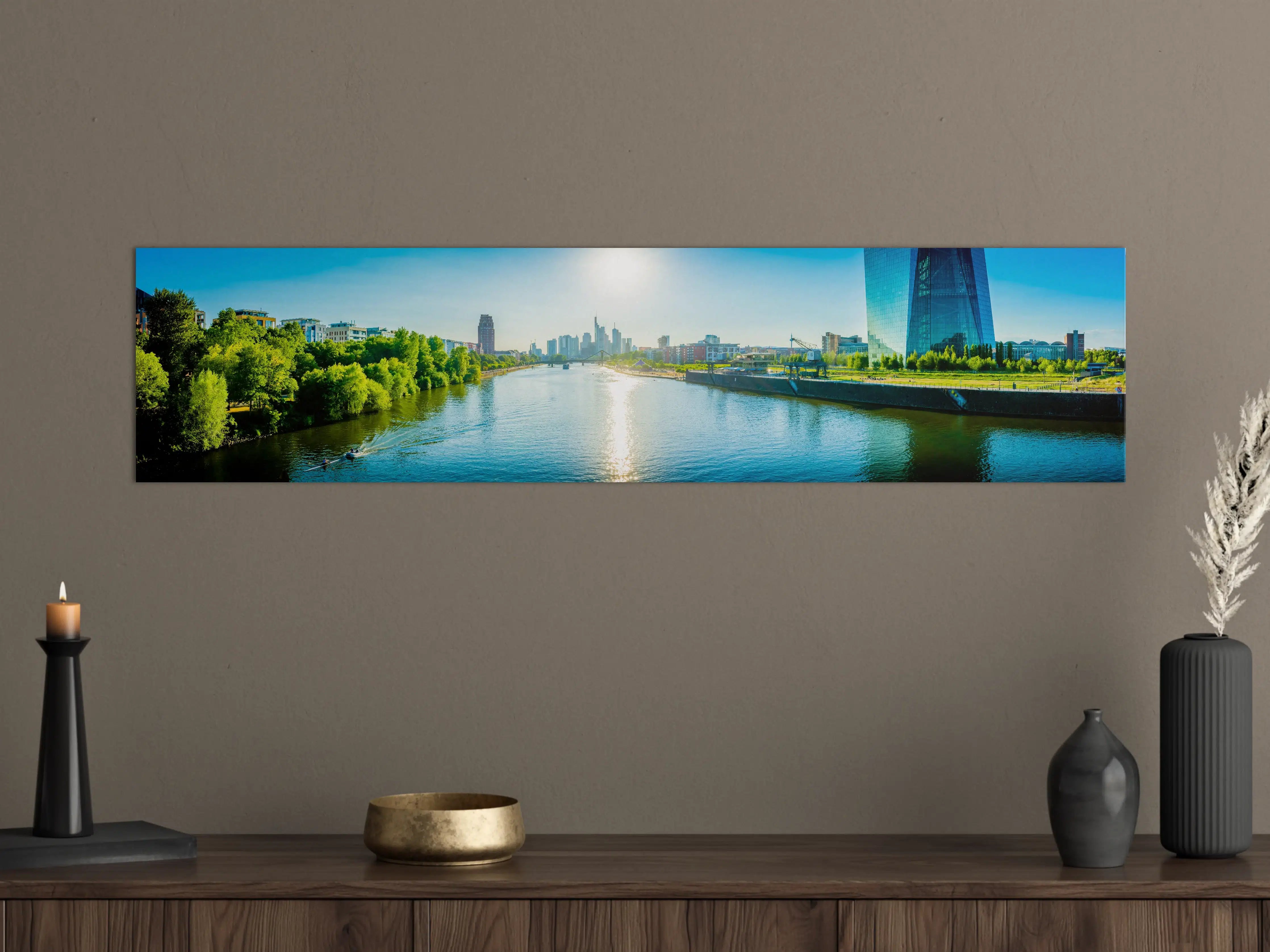 Große Wandbilder - Frankfurt EZB bei Tag