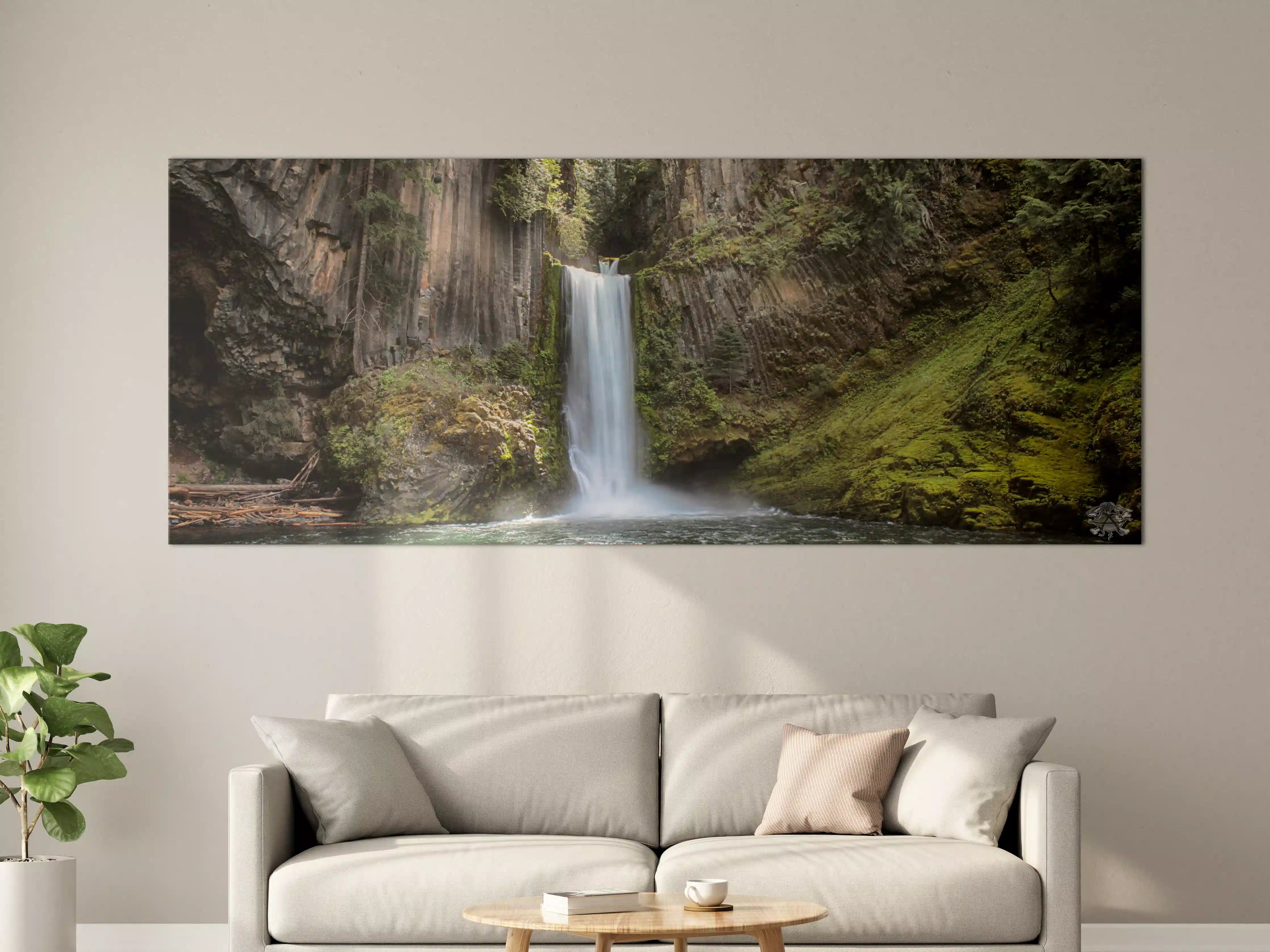 Große Wandbilder - Friedliche Tokatee Falls
