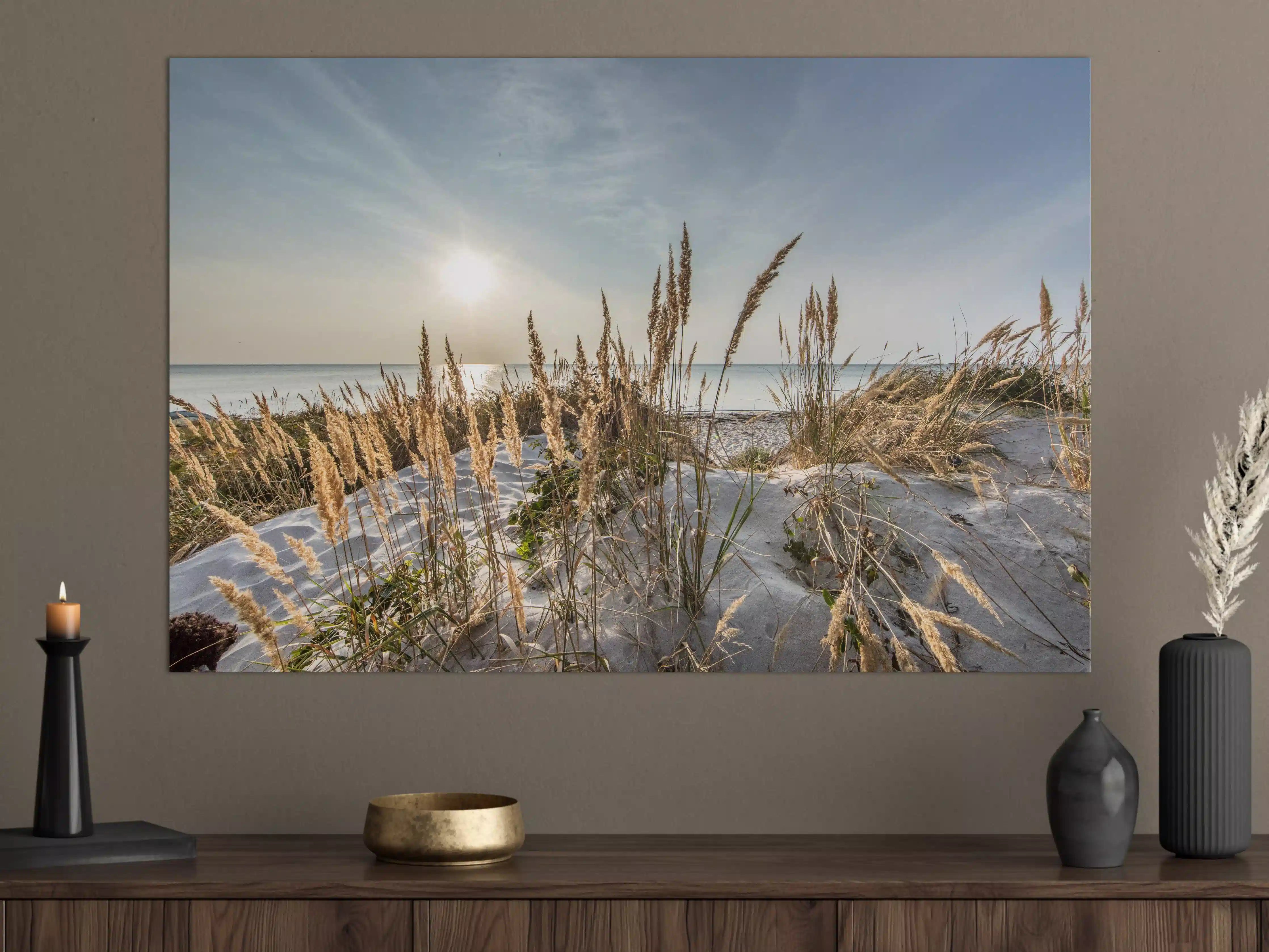 Große Wandbilder - Friedlicher Ausblick an der Ostseeküste