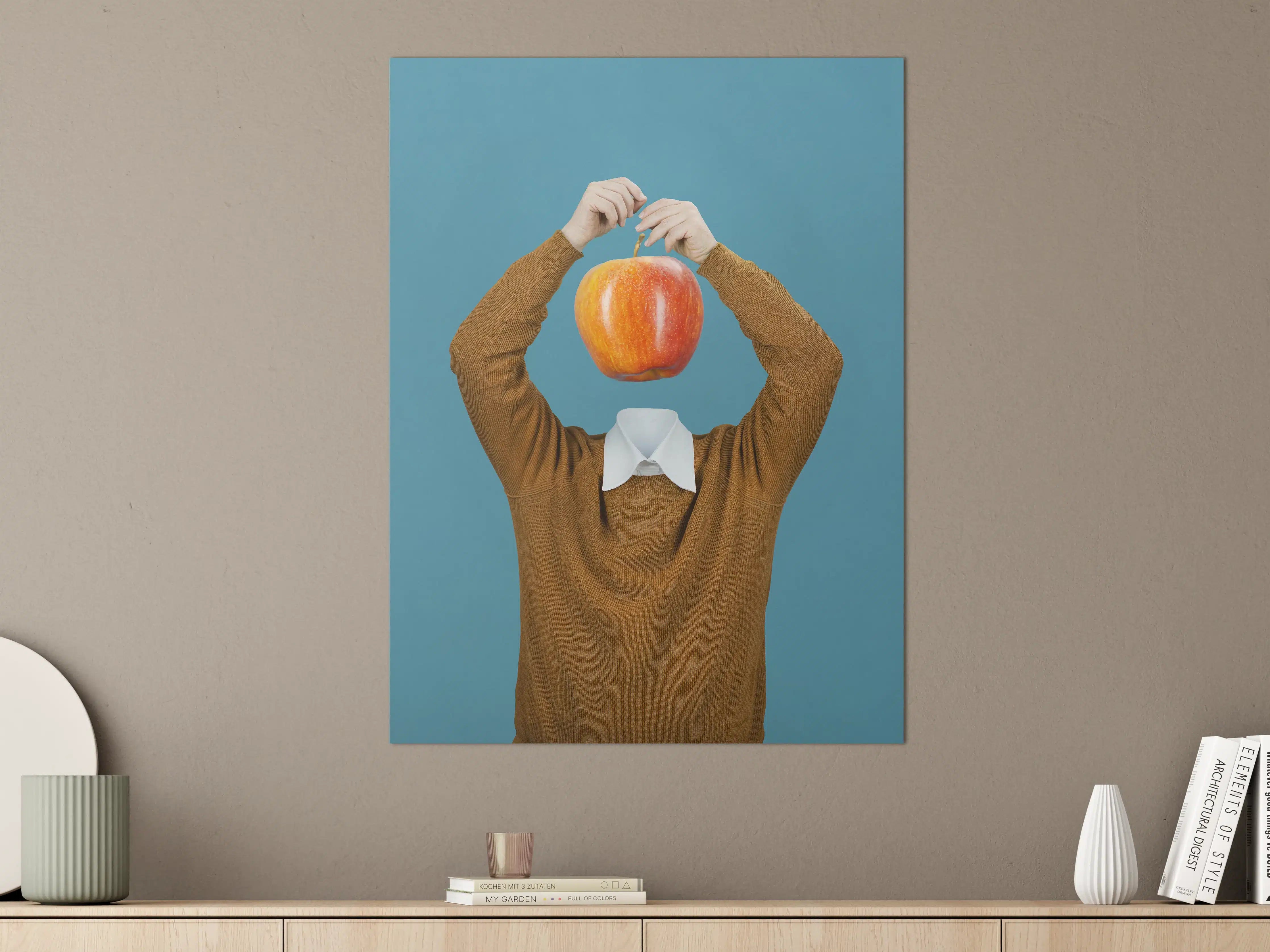 Große Wandbilder - Fruchtiges Kunstwerk in modernem Stil