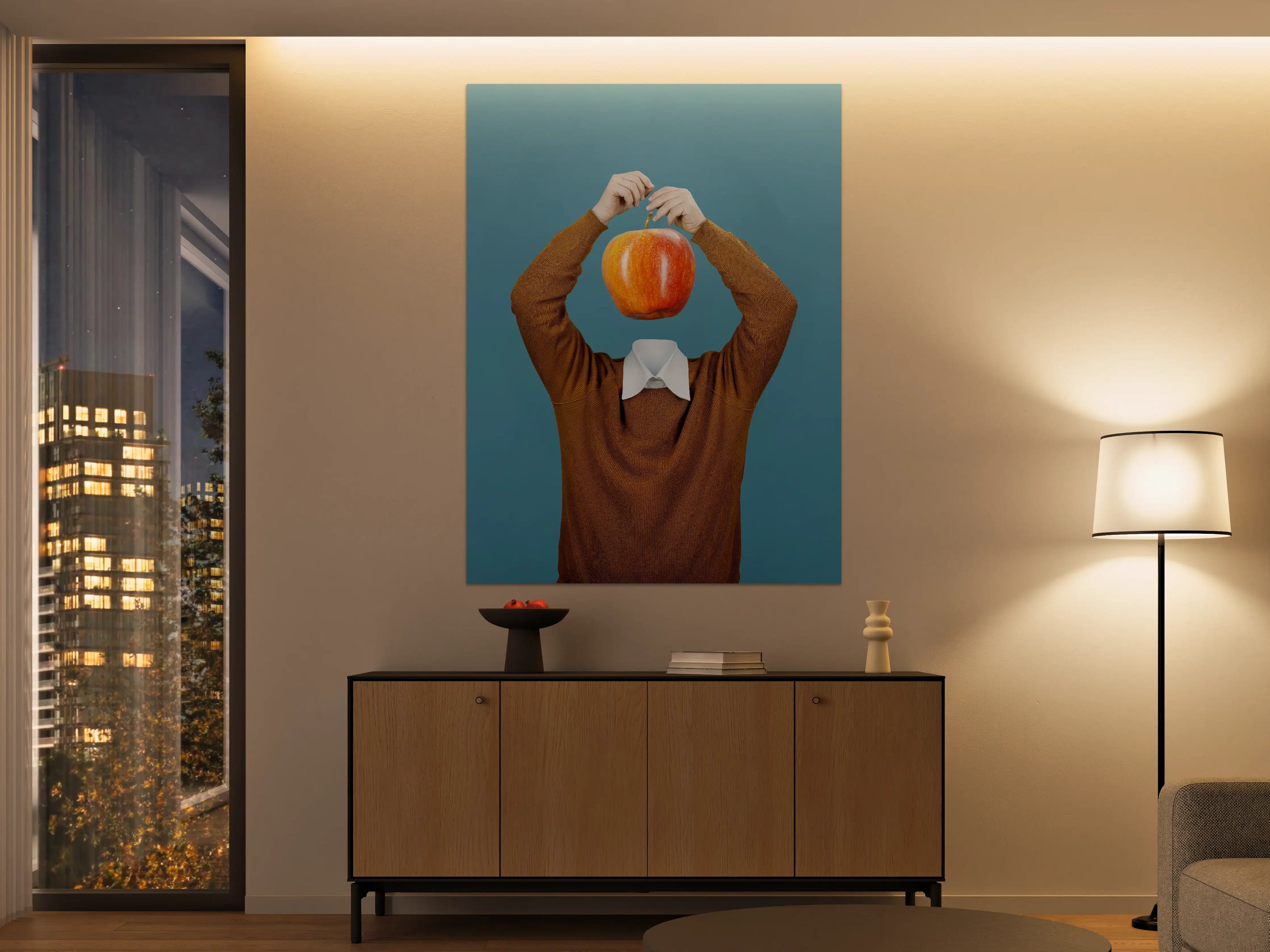 Große Wandbilder - Fruchtiges Kunstwerk in modernem Stil