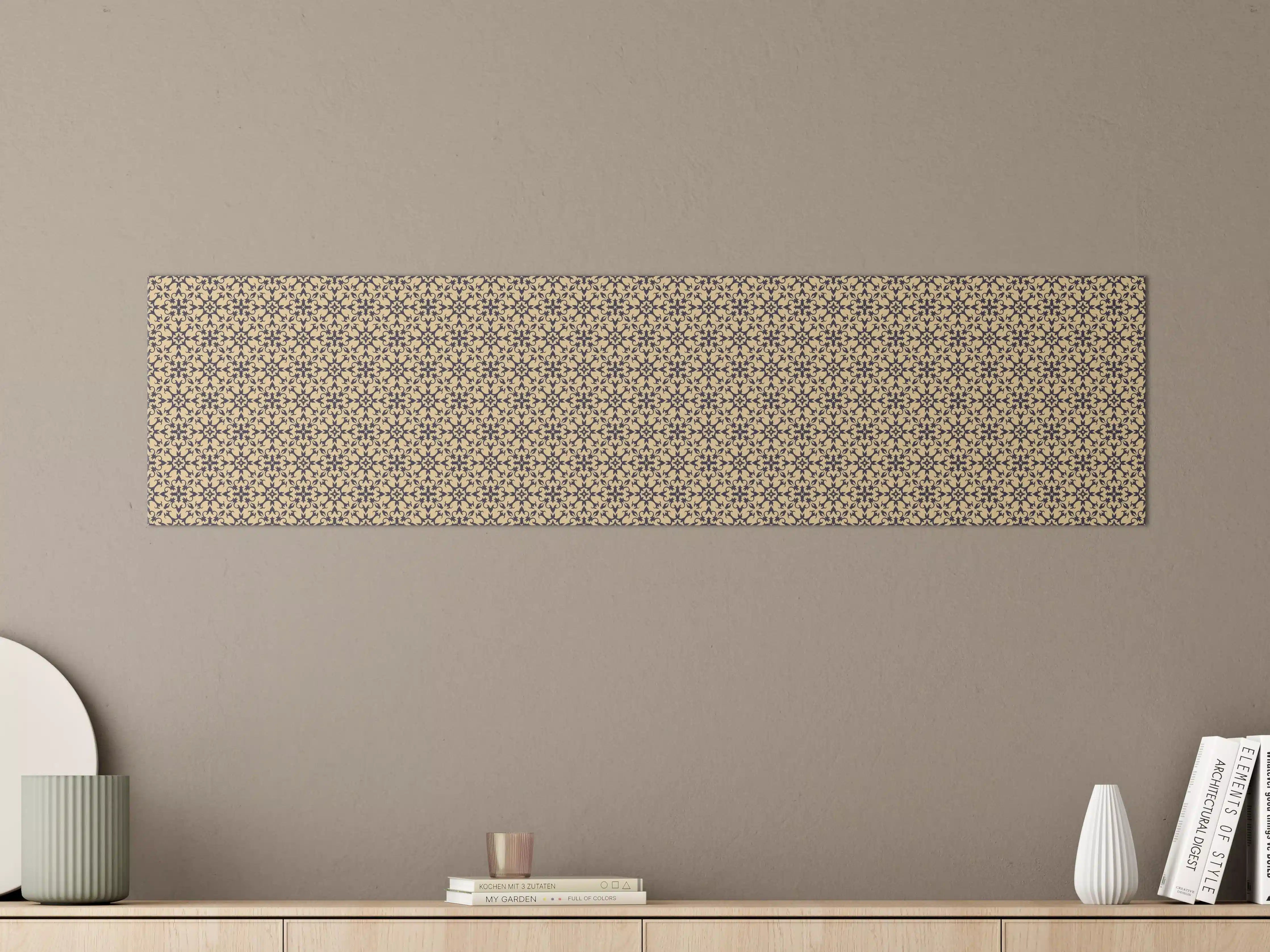 Große Wandbilder - Gelb-Schwarz Grafik Design