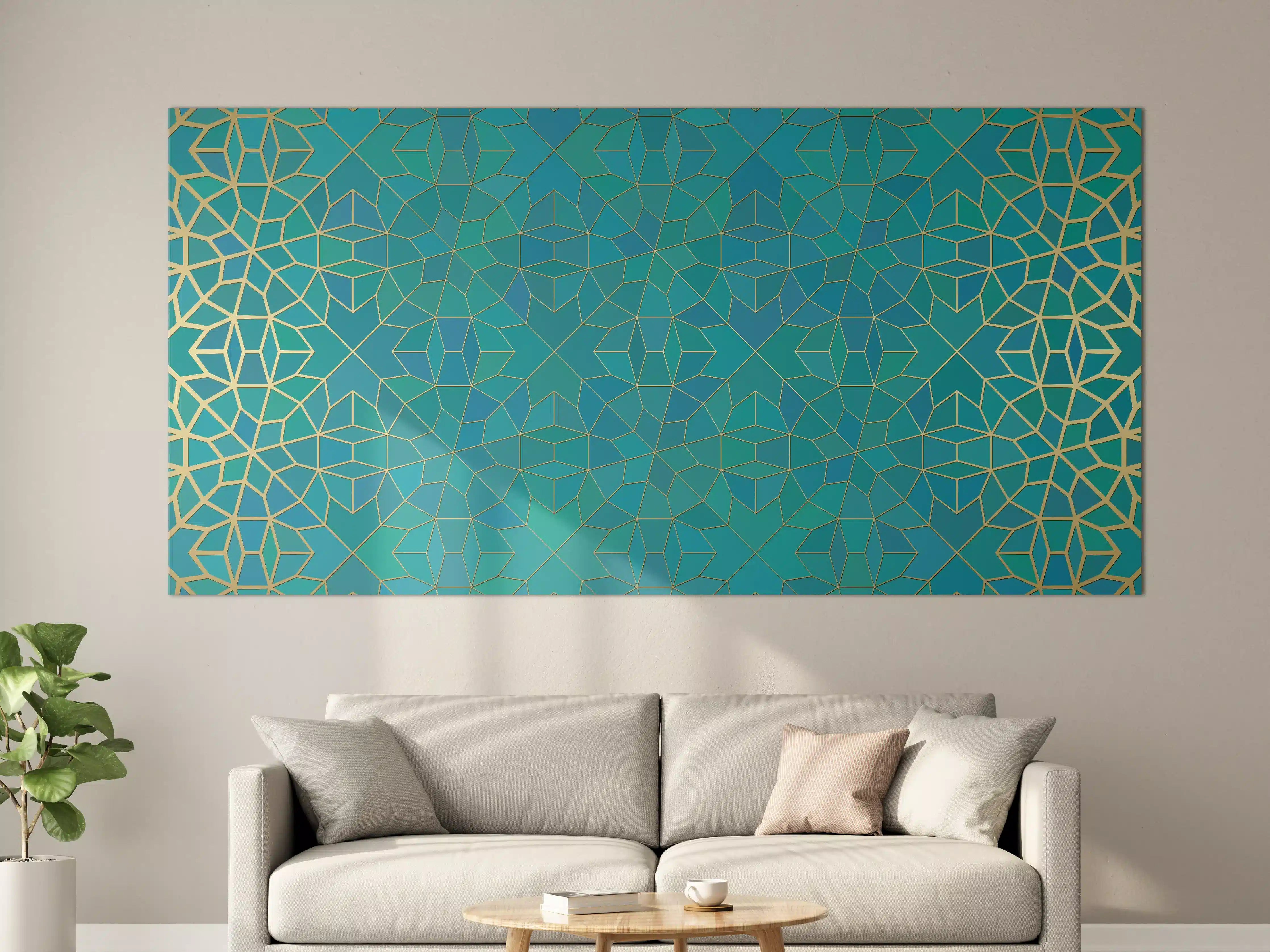 Große Wandbilder - Geometrische Muster