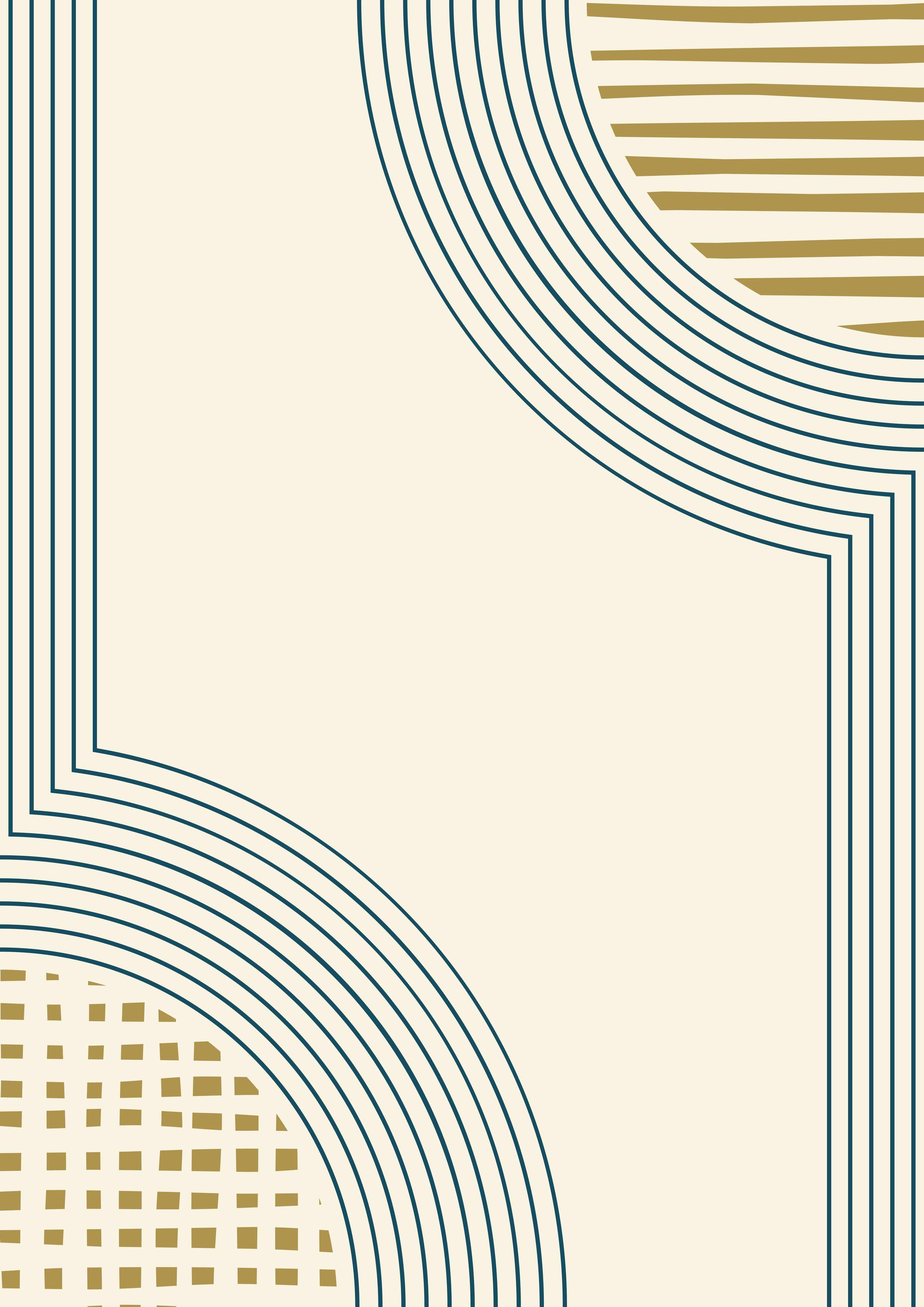 Große Wandbilder-Geometrisches Linien- und Musterspiegelung
