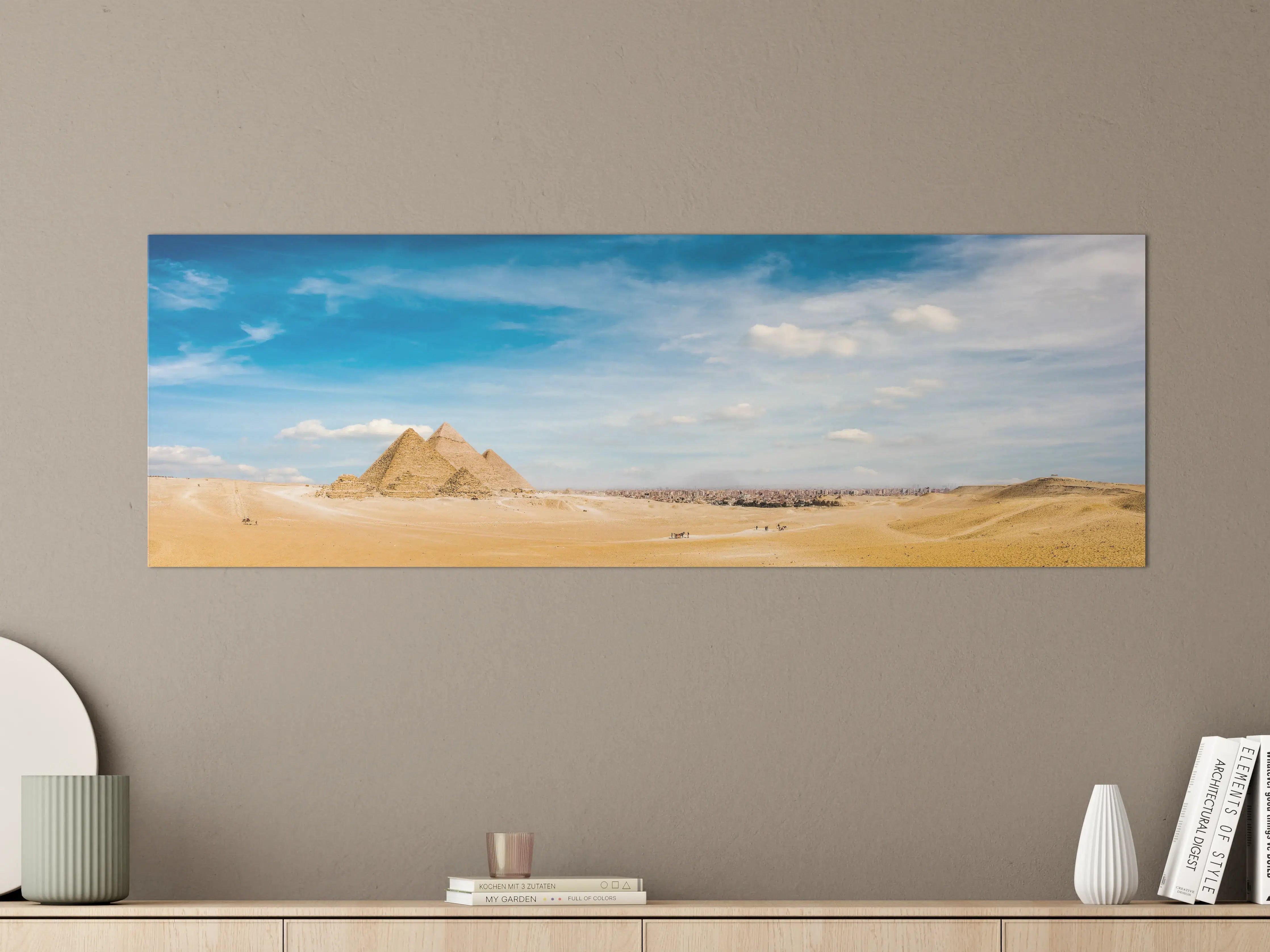 Große Wandbilder - Gizeh-Pyramiden Panorama