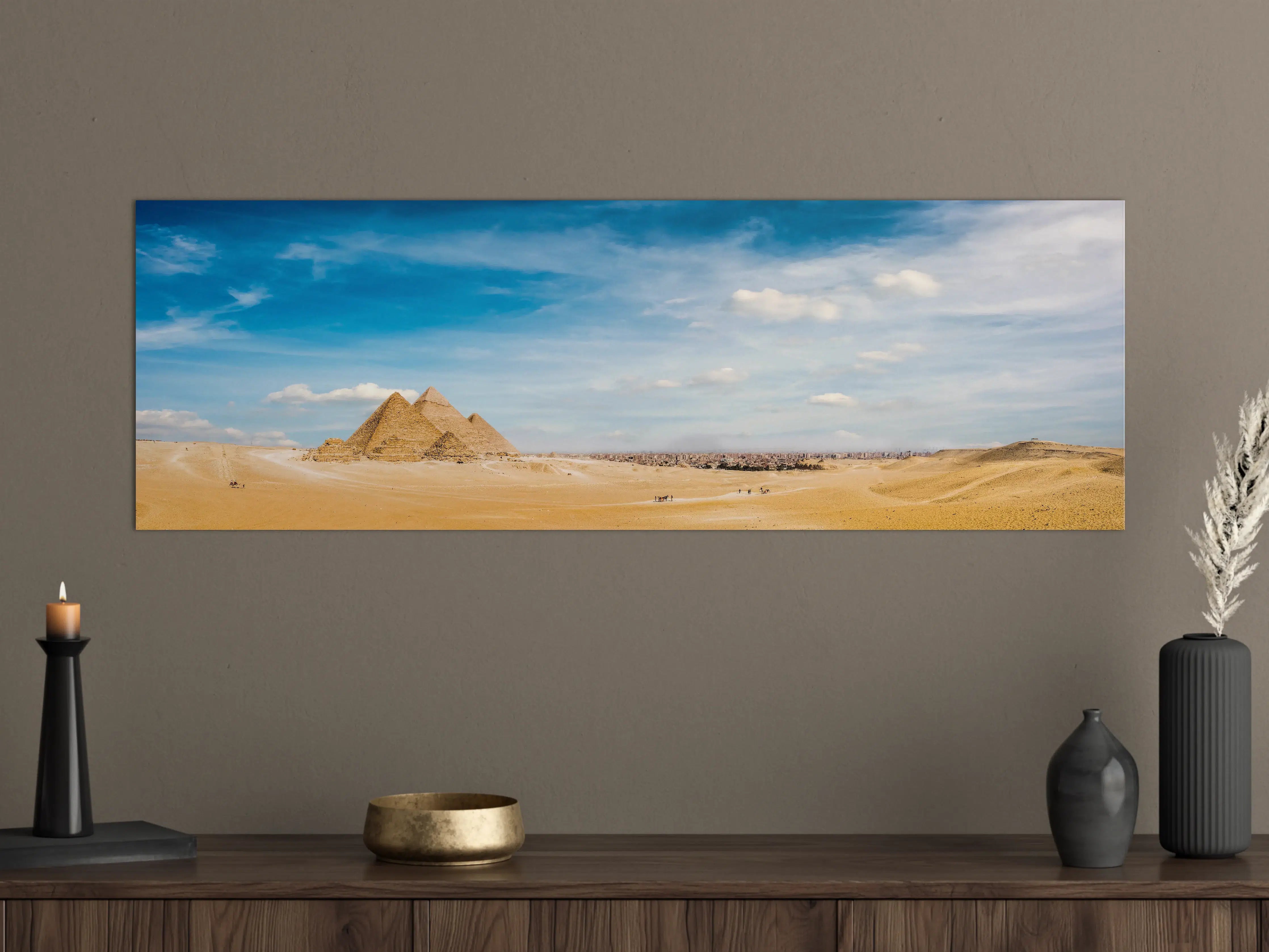 Große Wandbilder - Gizeh-Pyramiden Panorama