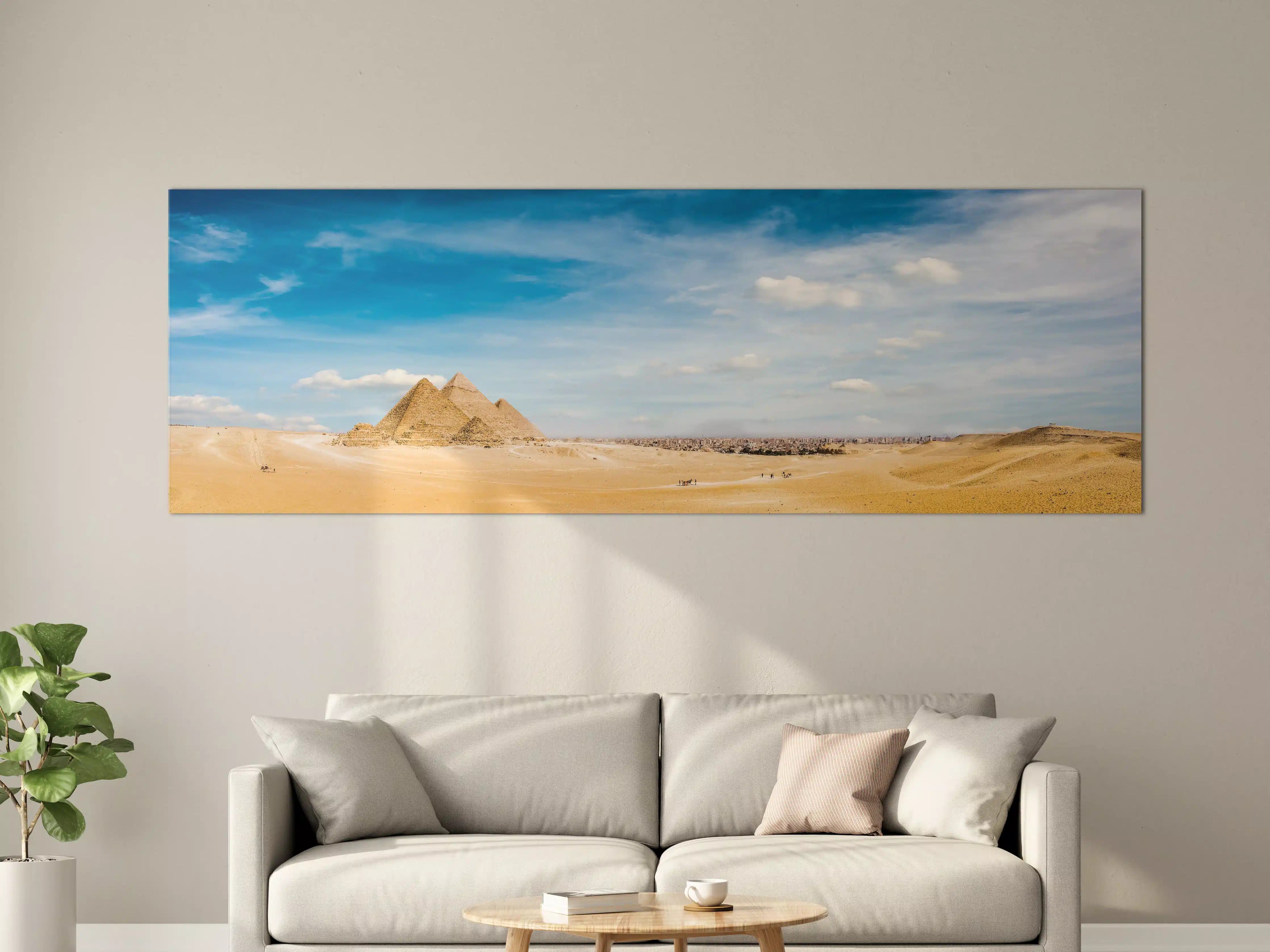 Große Wandbilder - Gizeh-Pyramiden Panorama