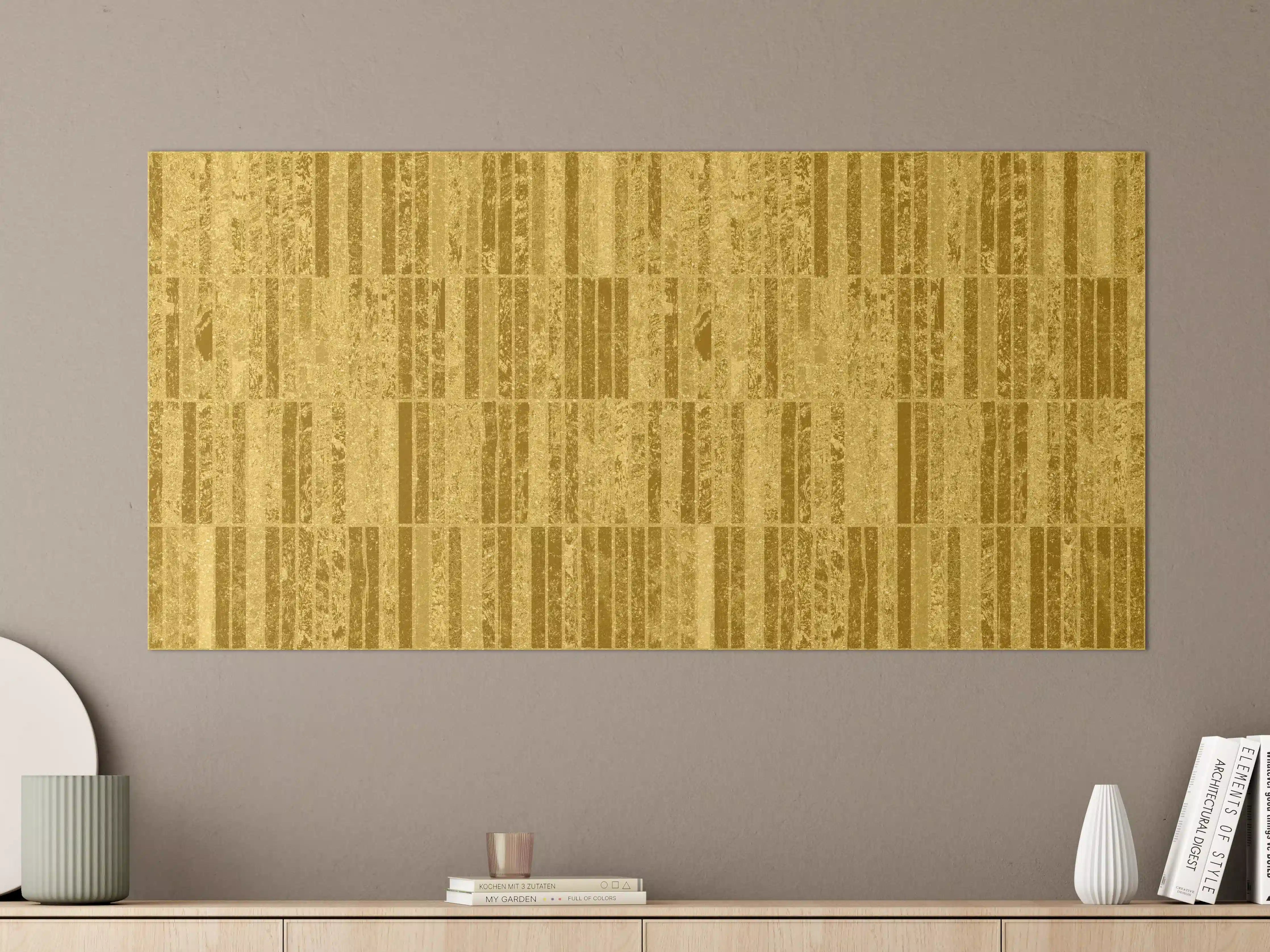 Große Wandbilder - Glitzernde Gold Textur