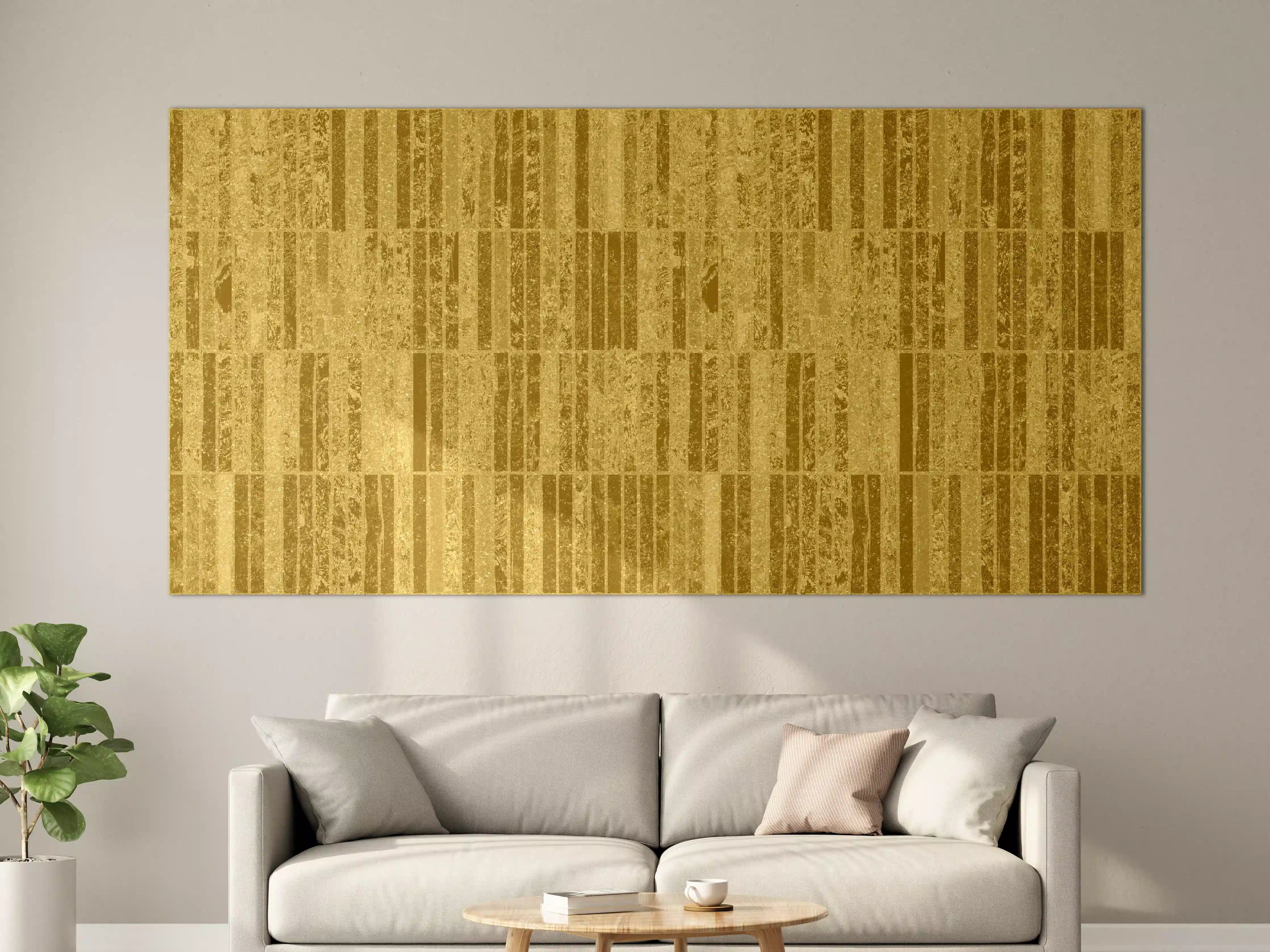 Große Wandbilder - Glitzernde Gold Textur