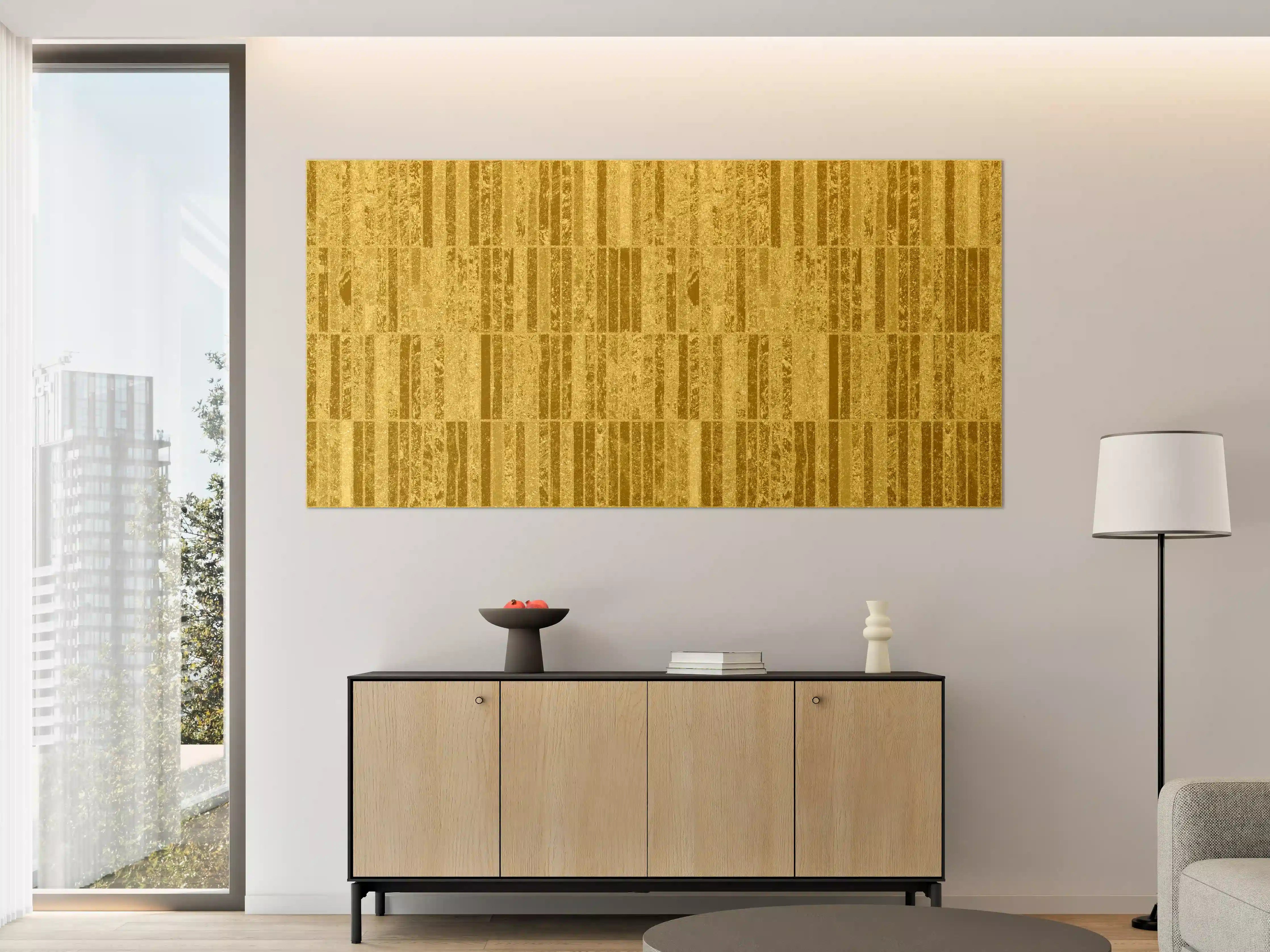 Große Wandbilder - Glitzernde Gold Textur