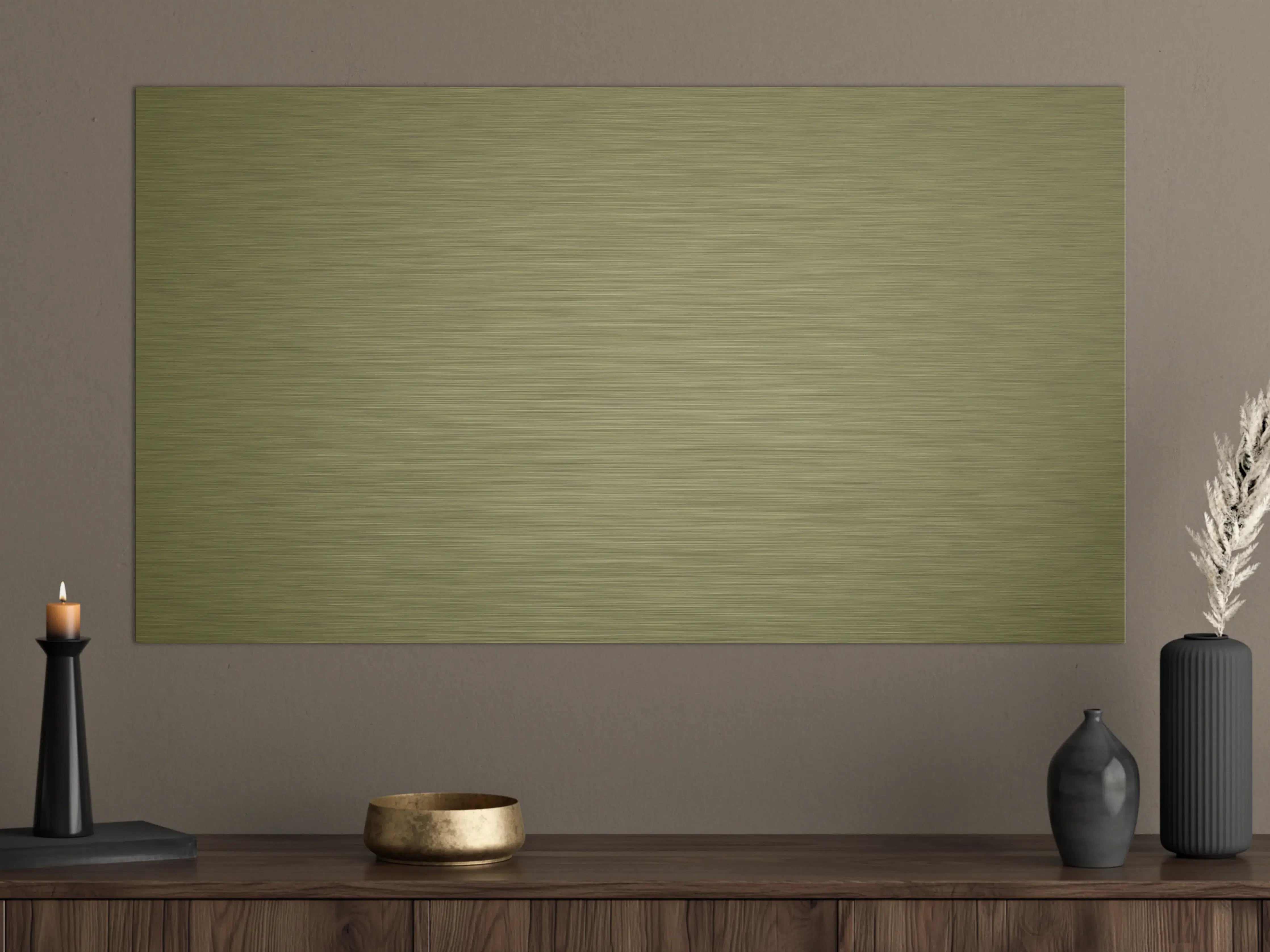 Große Wandbilder - Gold - ALU Prime - Metall Gebürstet