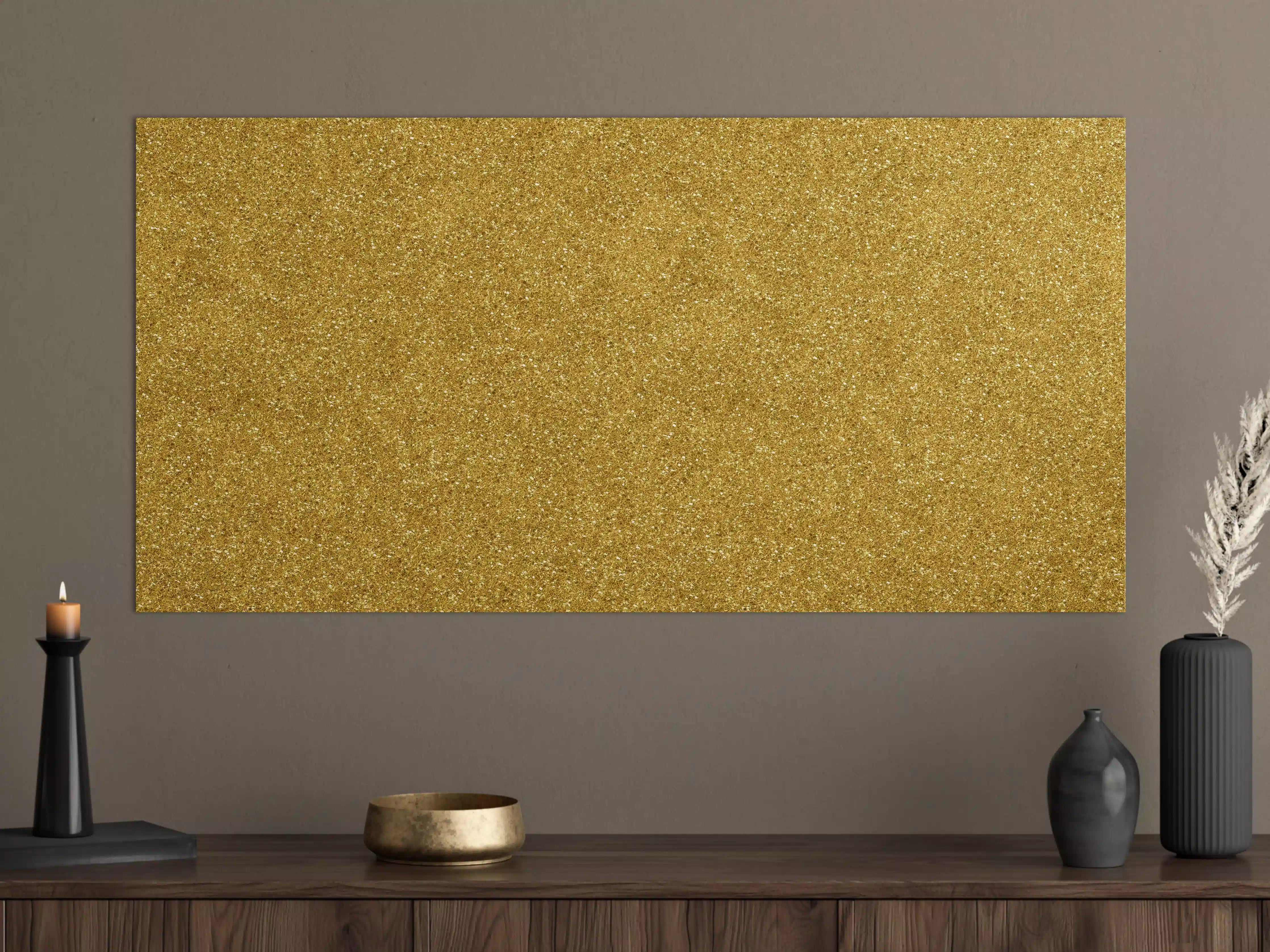 Große Wandbilder - Gold Glitter Textur