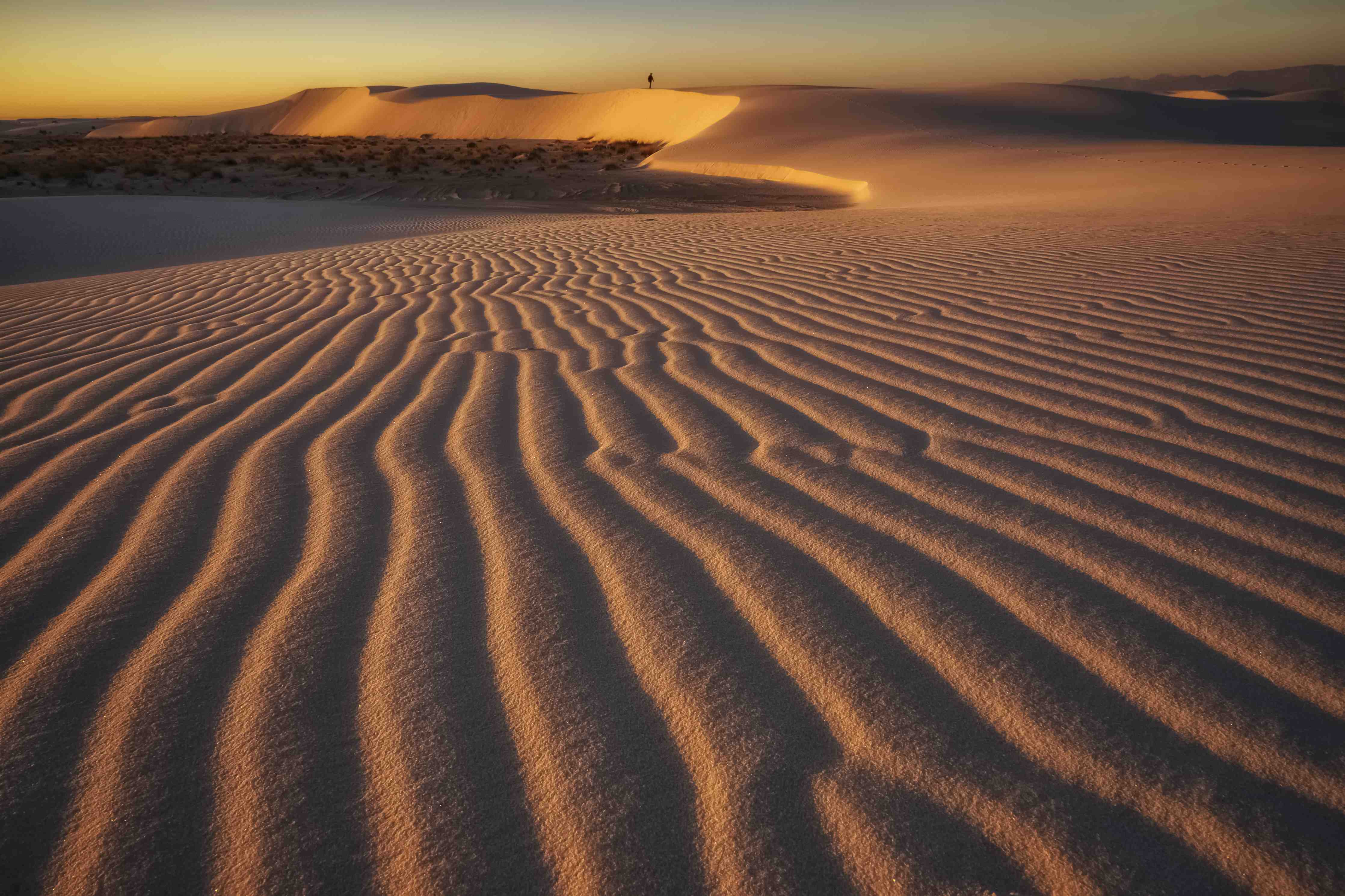 Große Wandbilder-Golden Sands Desert Sunset
