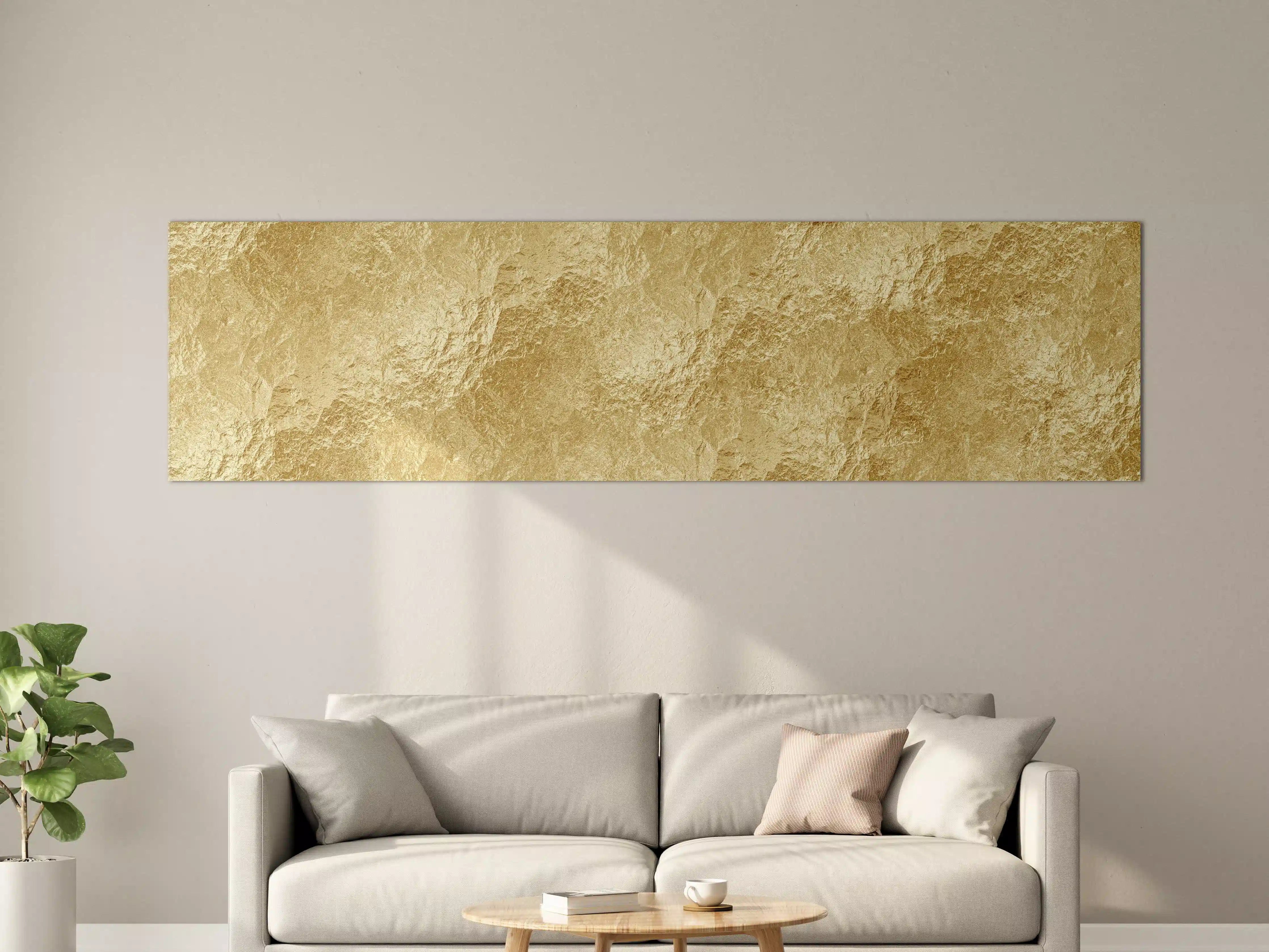 Große Wandbilder - Goldene Luxus Textur