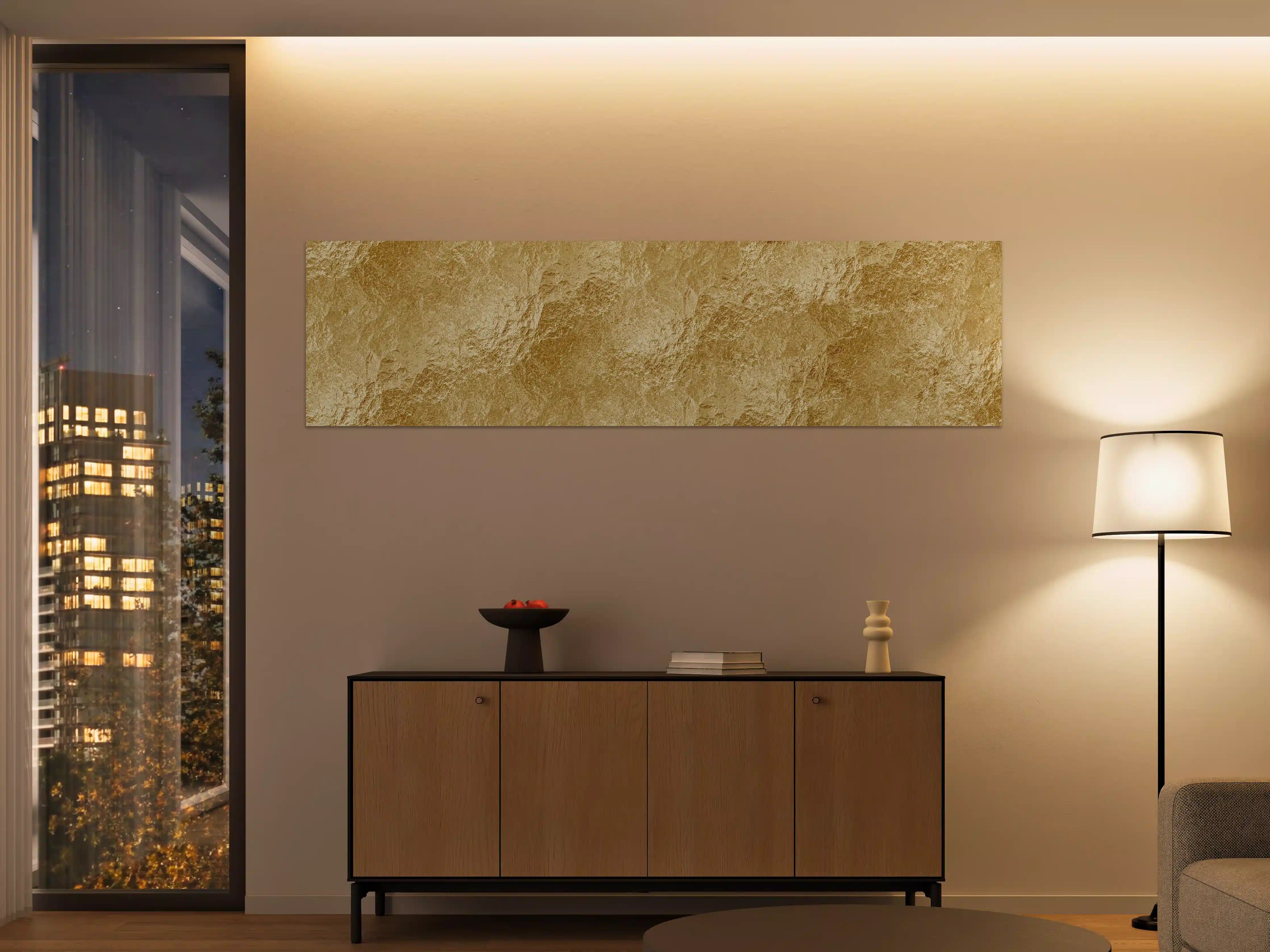 Große Wandbilder - Goldene Luxus Textur