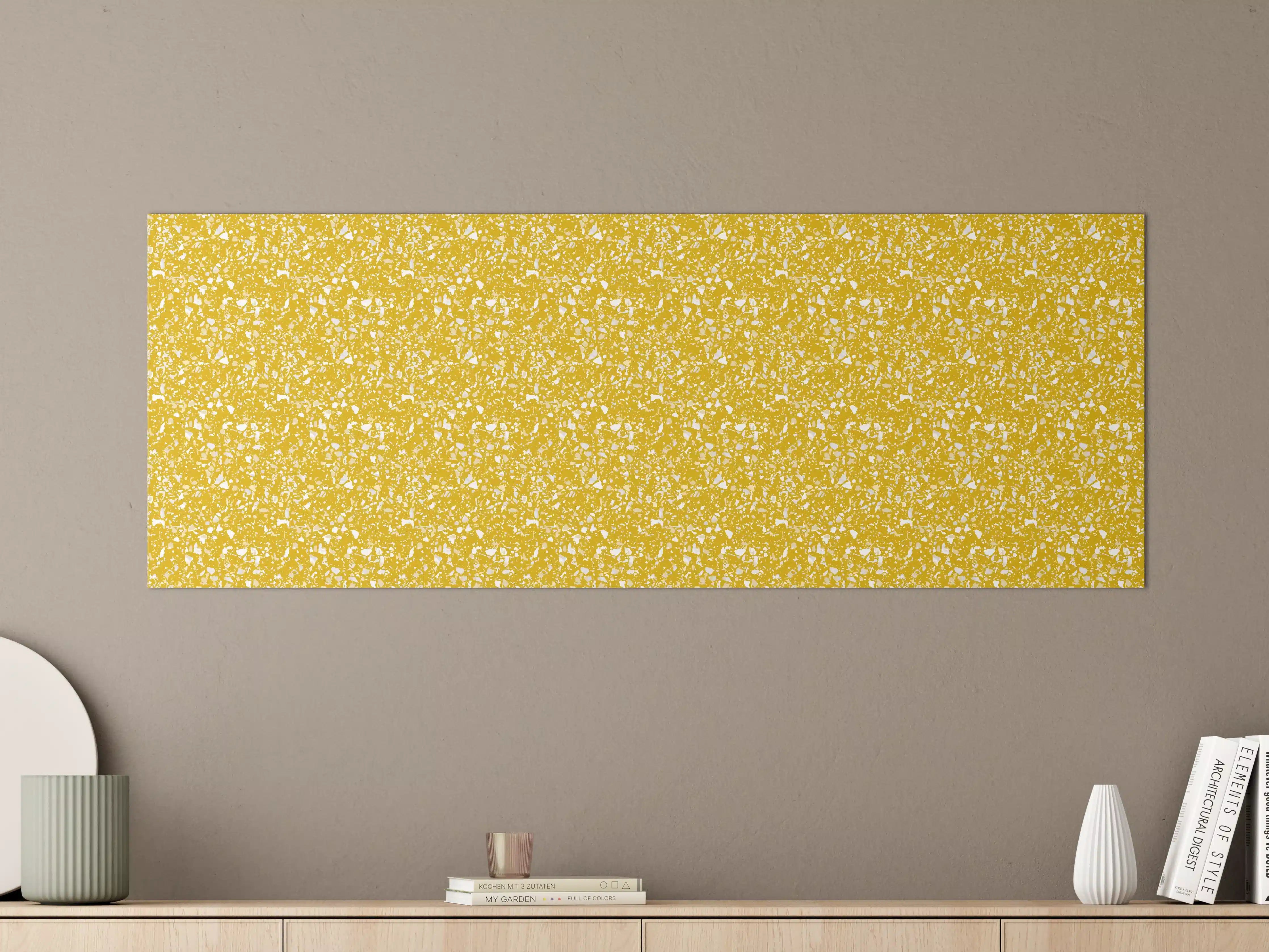 Große Wandbilder - Goldene Spritzer Textur