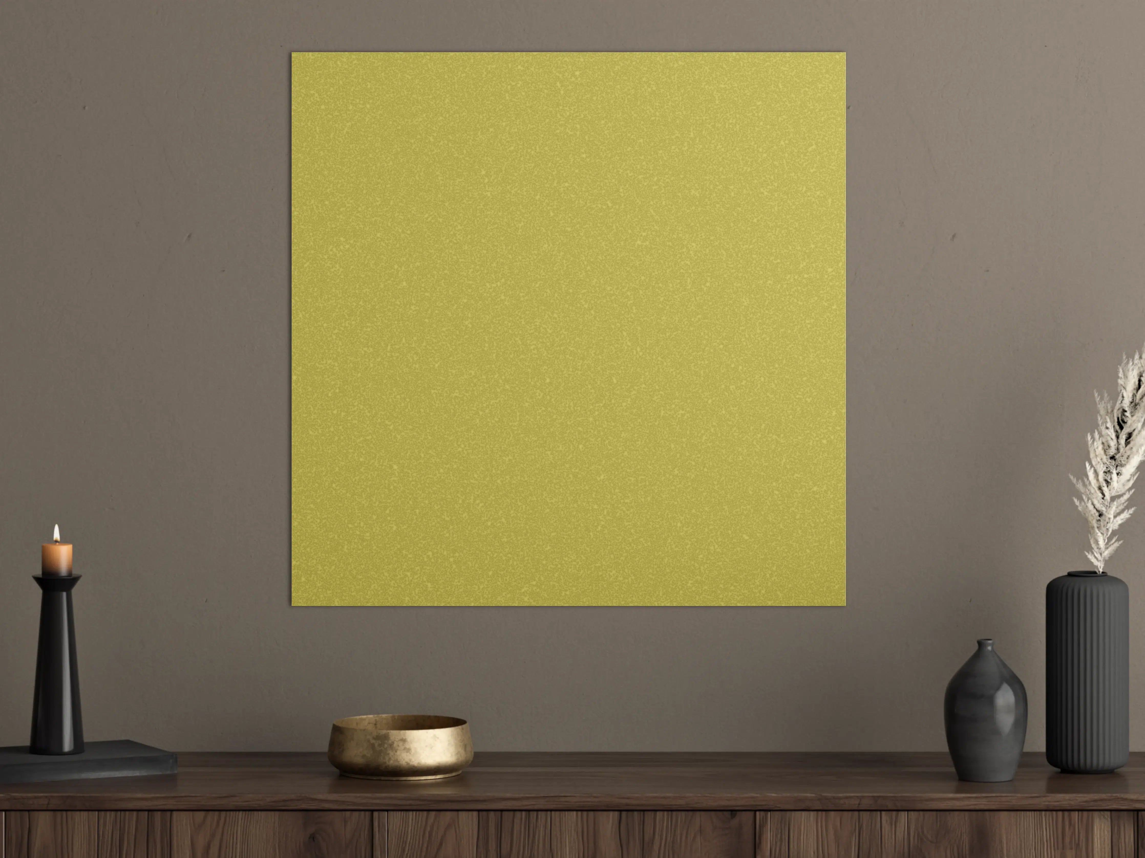 Große Wandbilder - Goldene Wandtextur - Beleuchtungsfarbe